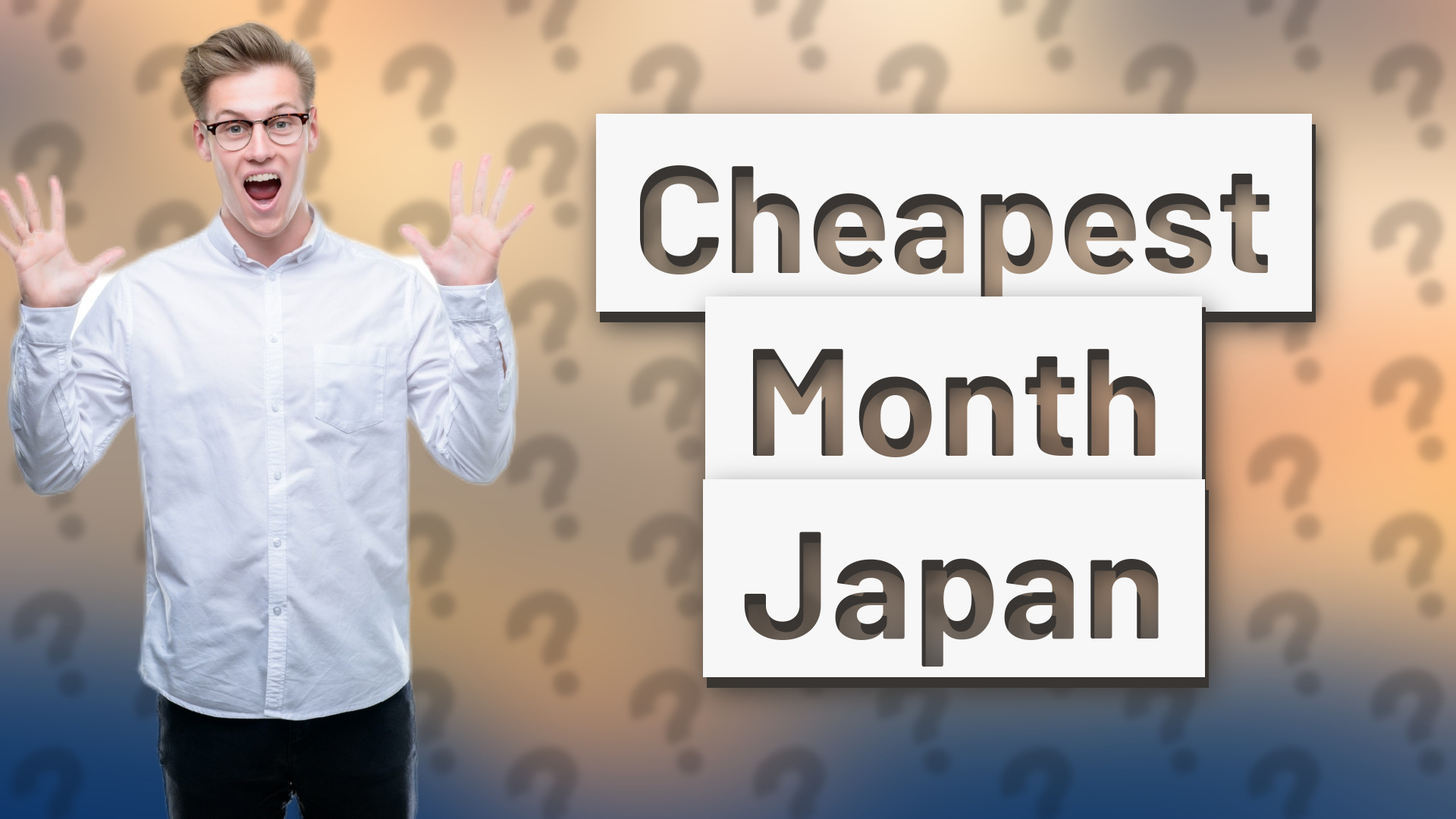 Cheapest Month Japan