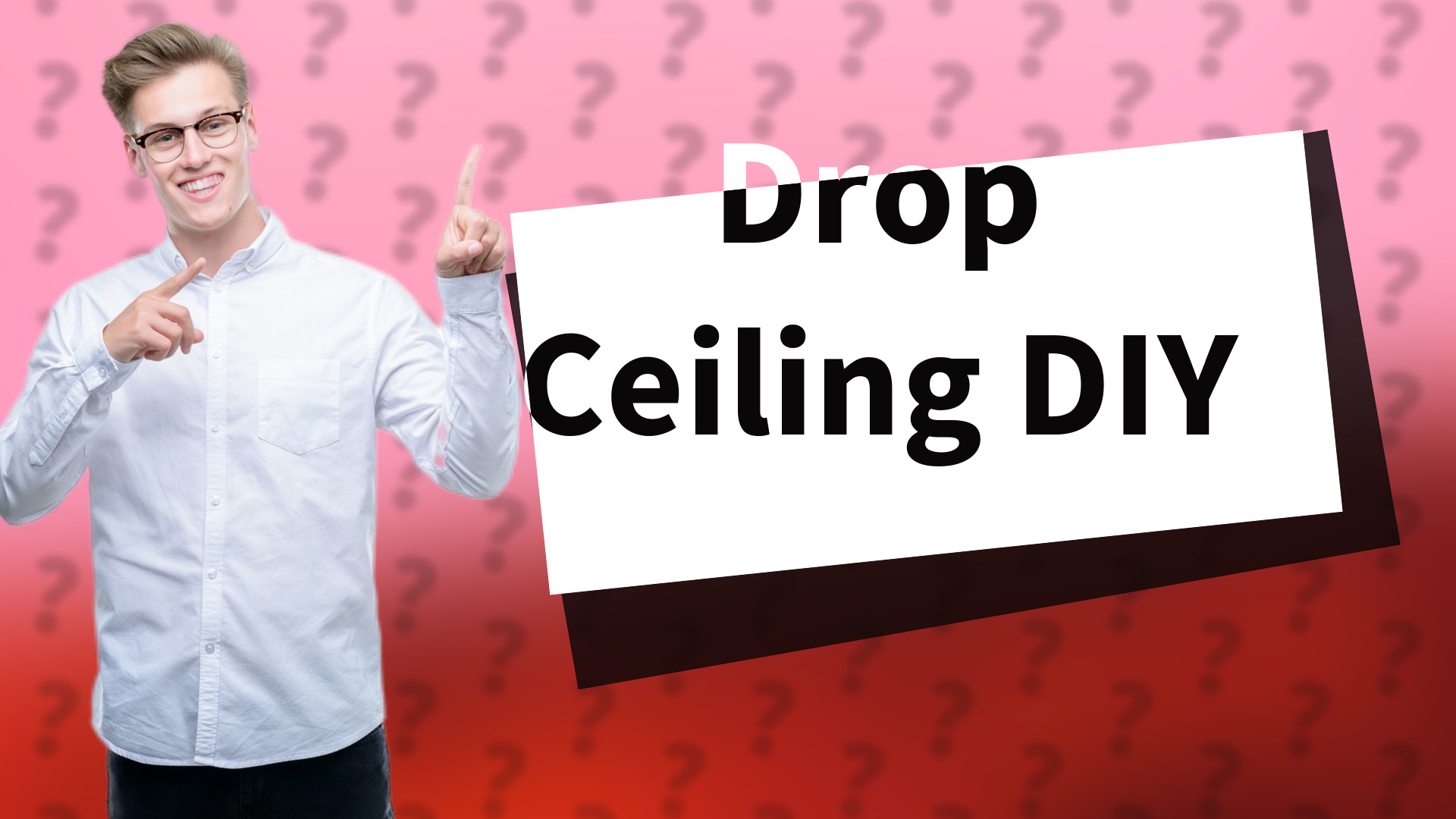 Drop Ceiling DIY