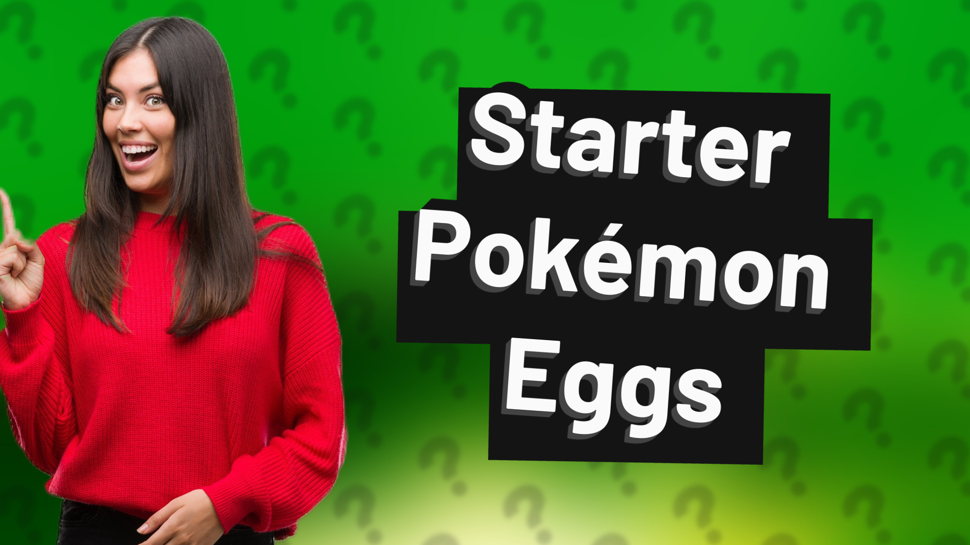 Starter Pokémon Eggs