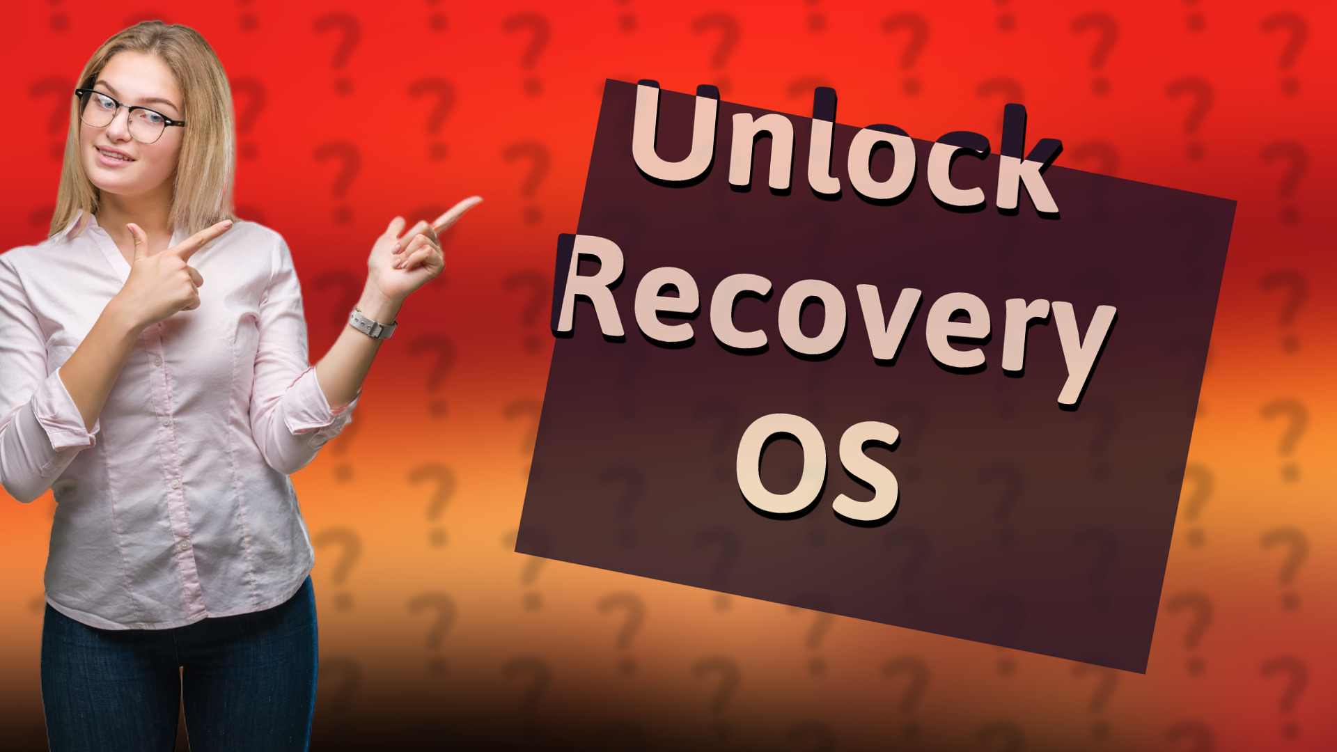 Unlock Recovery OS