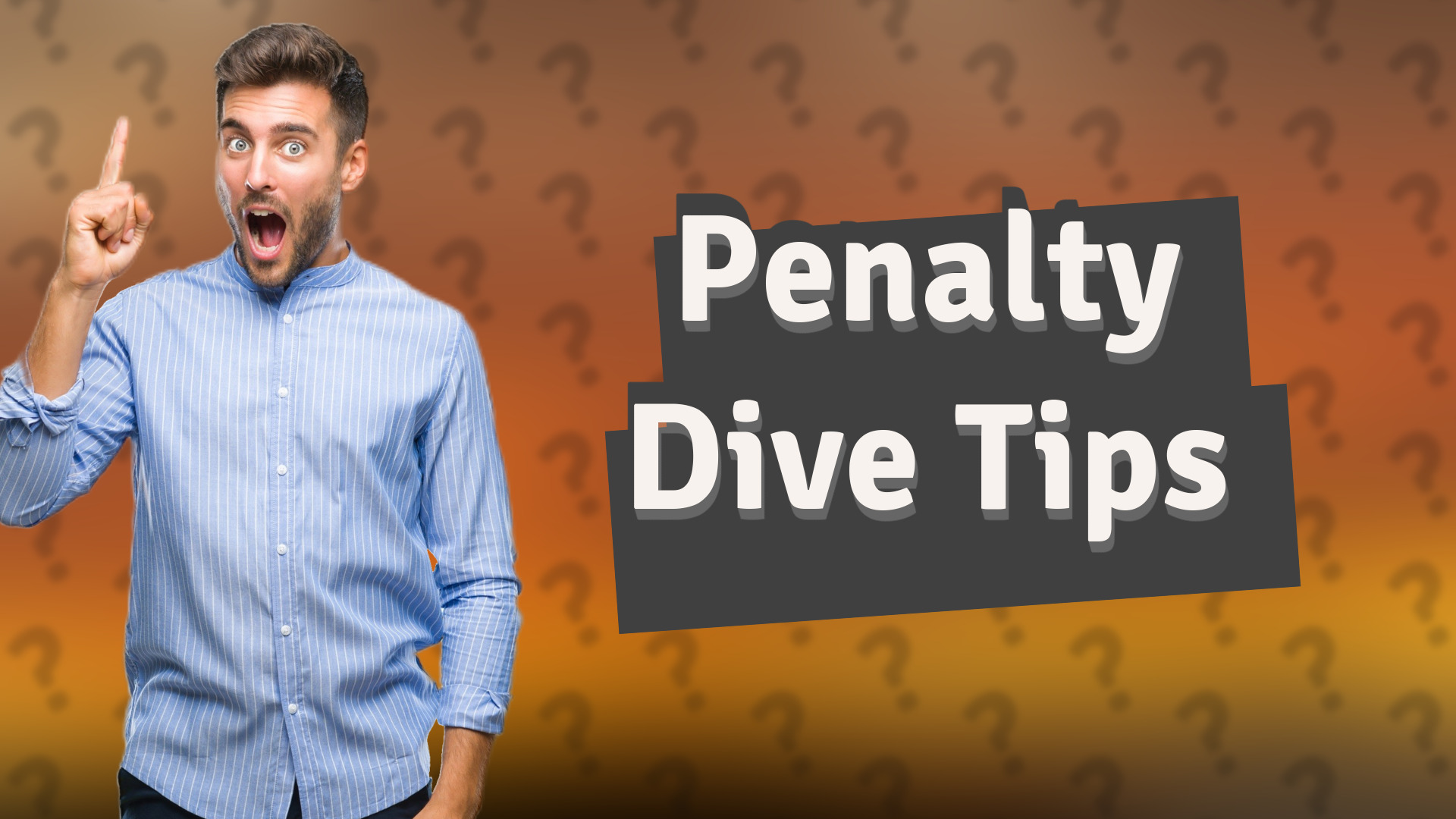 Penalty Dive Tips