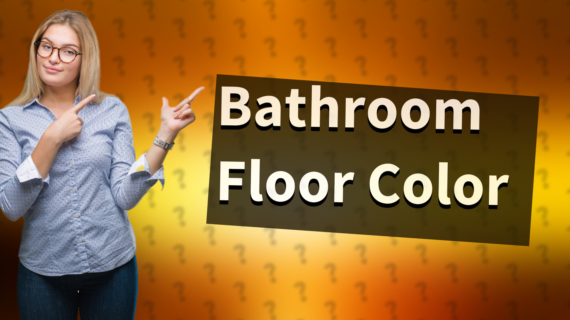 Bathroom Floor Color