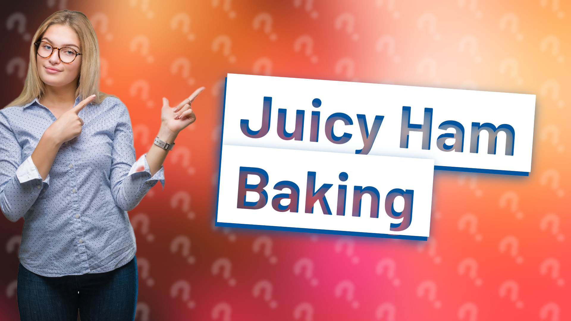Juicy Ham Baking