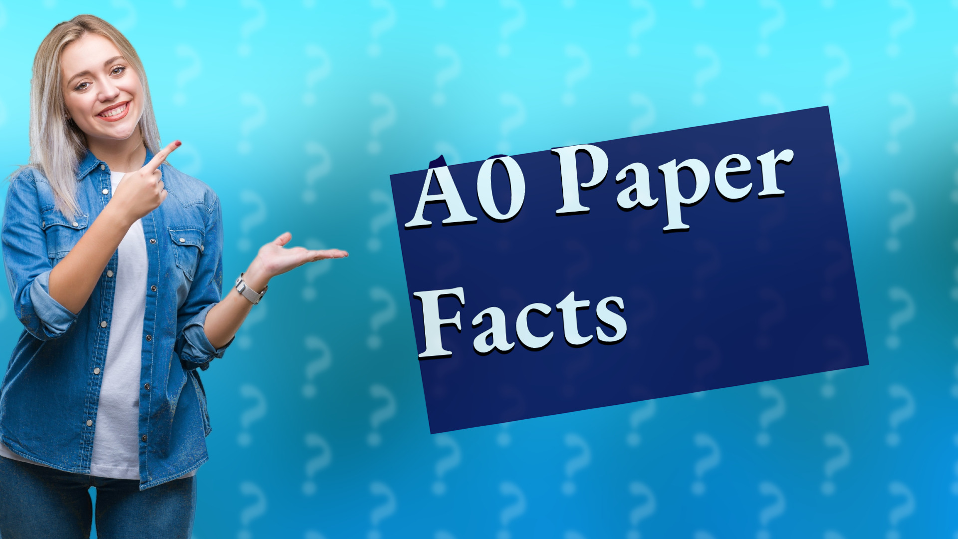 A0 Paper Facts