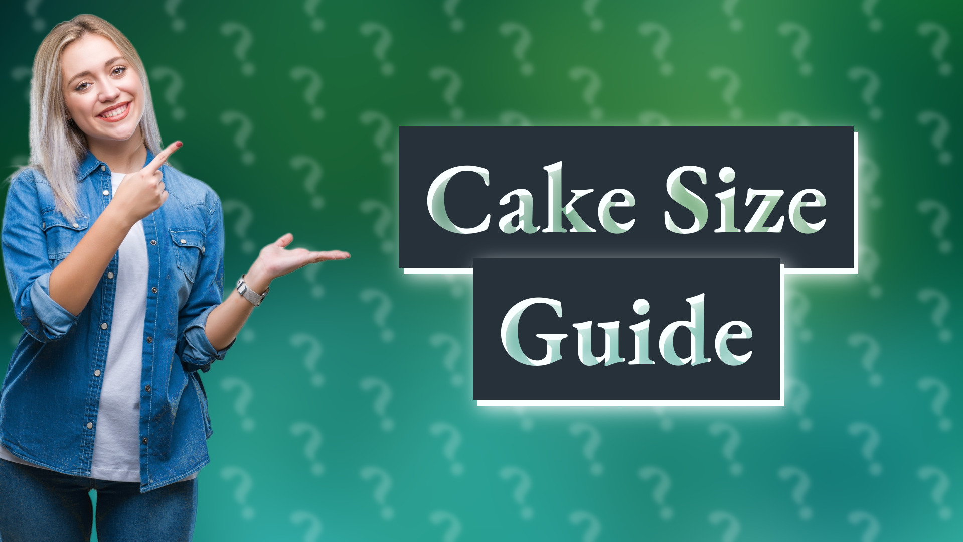 Cake Size Guide
