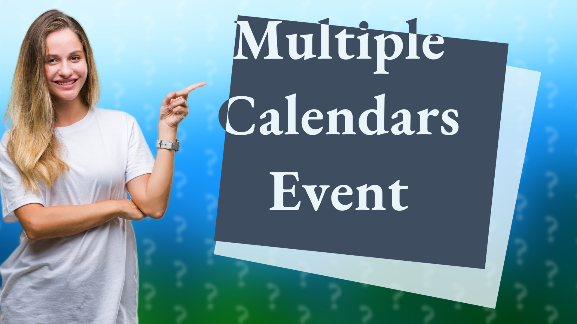 Multiple Calendars Event