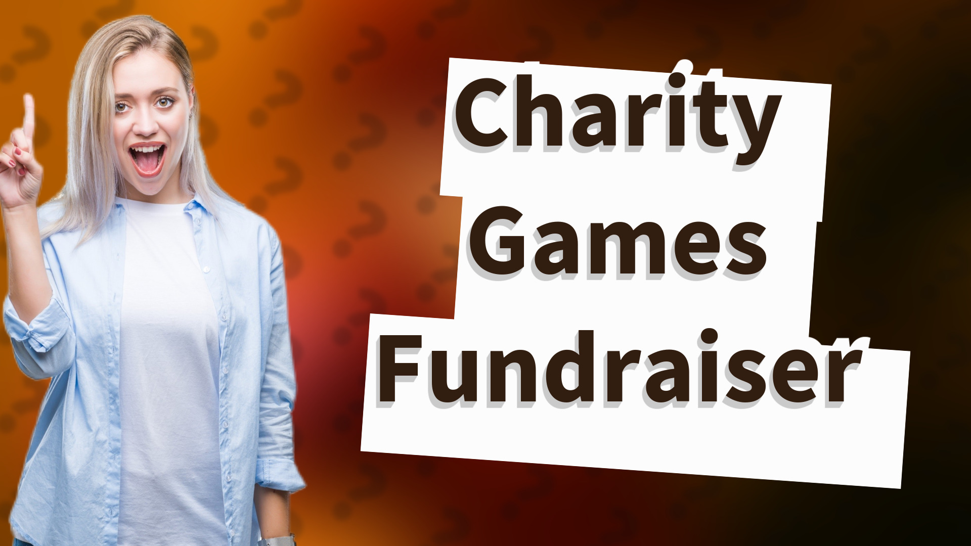 Charity Games Fundraiser