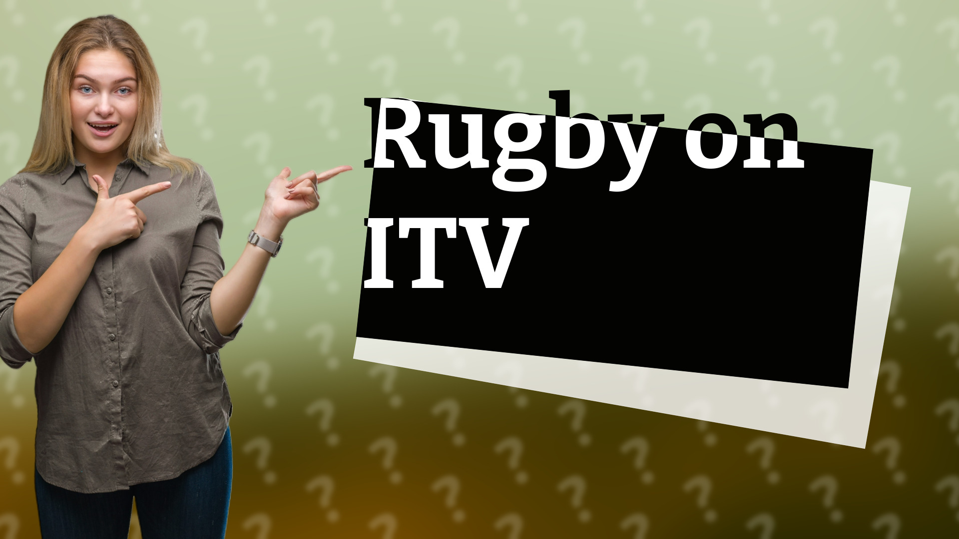 Rugby on ITV