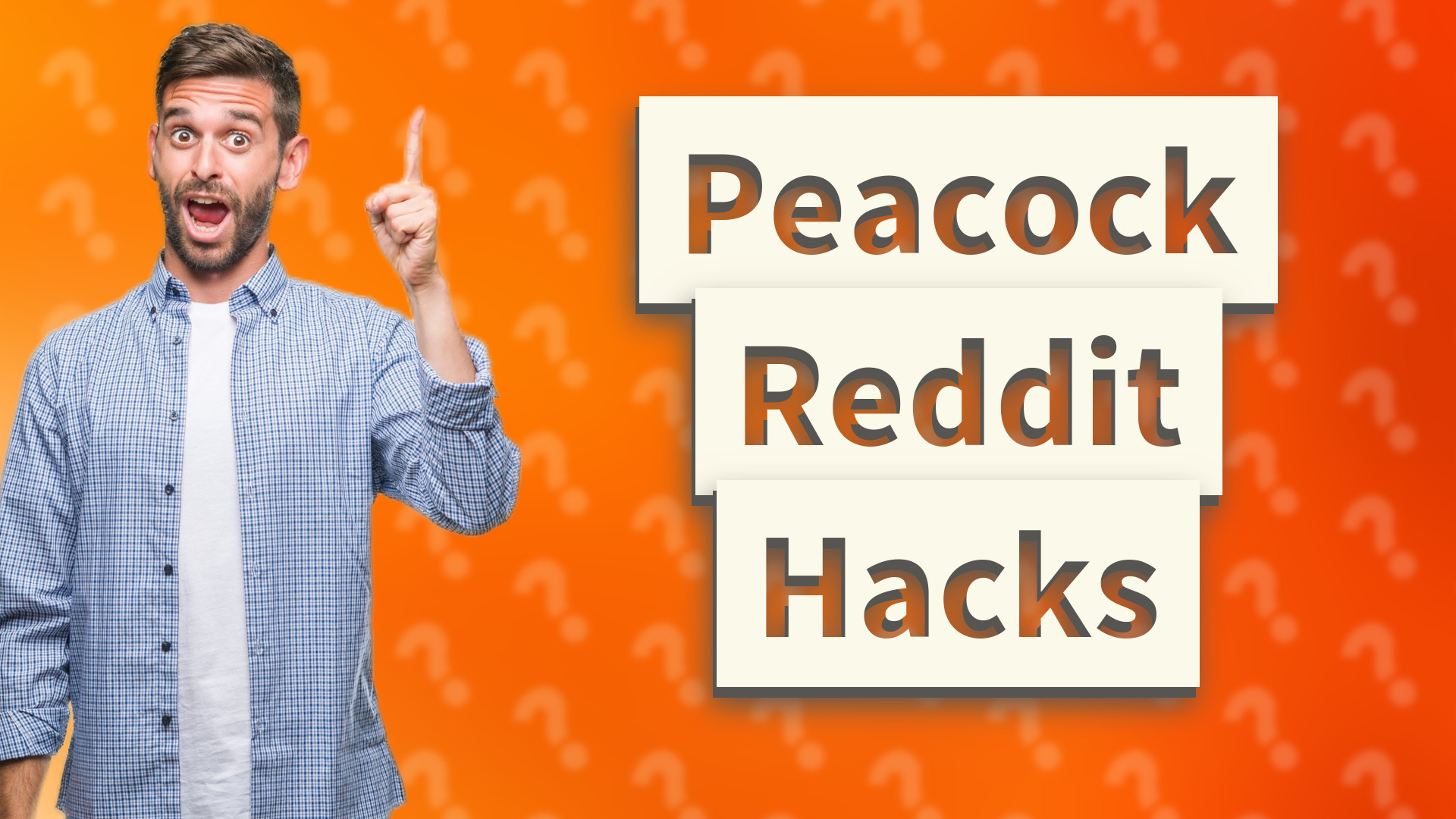 Peacock Reddit Hacks