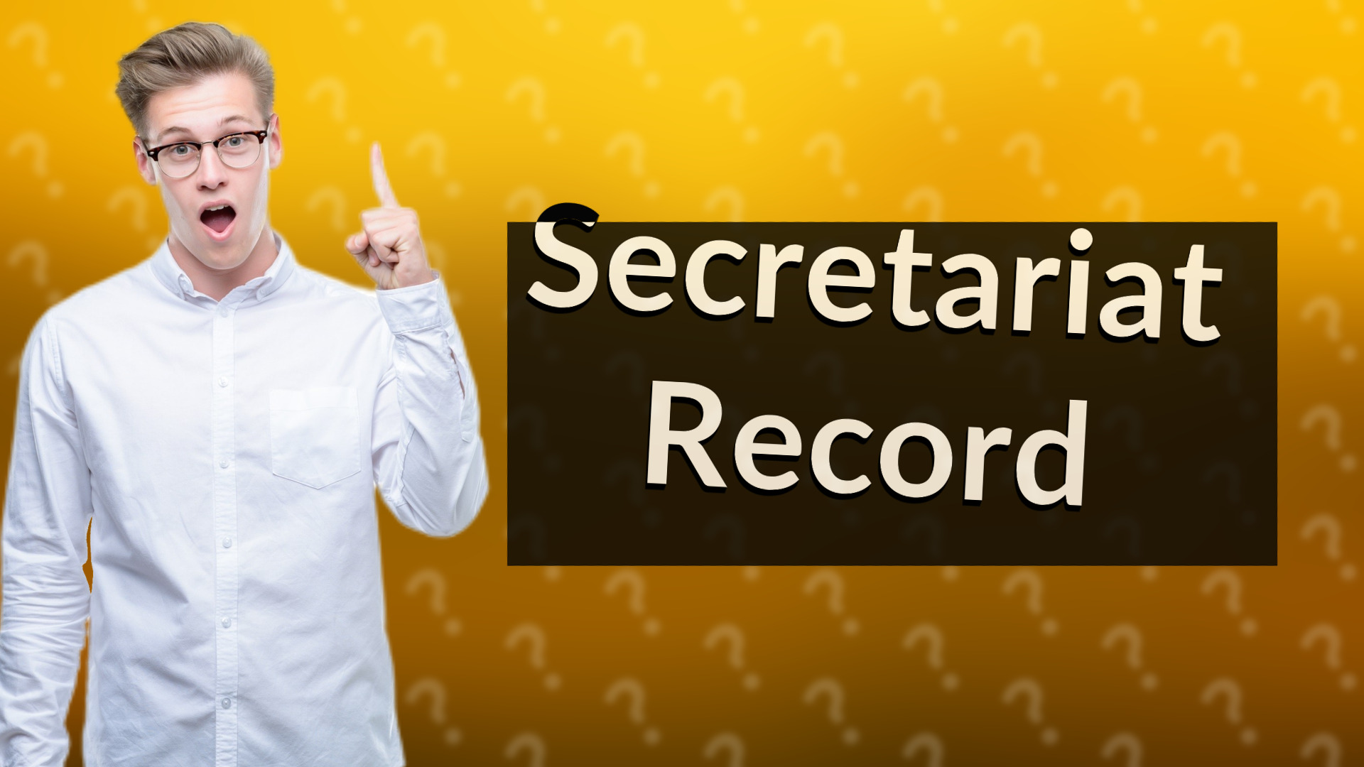 Secretariat Record