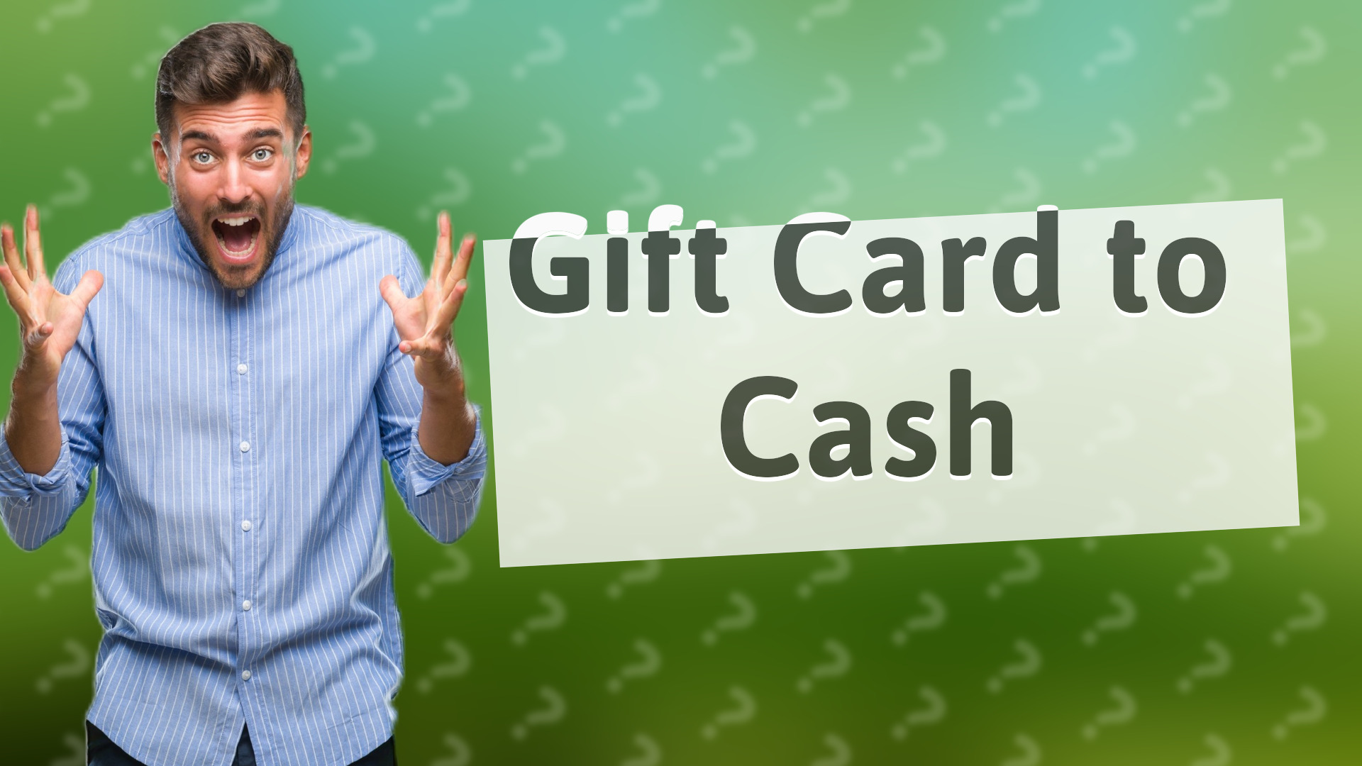 Gift Card to Cash