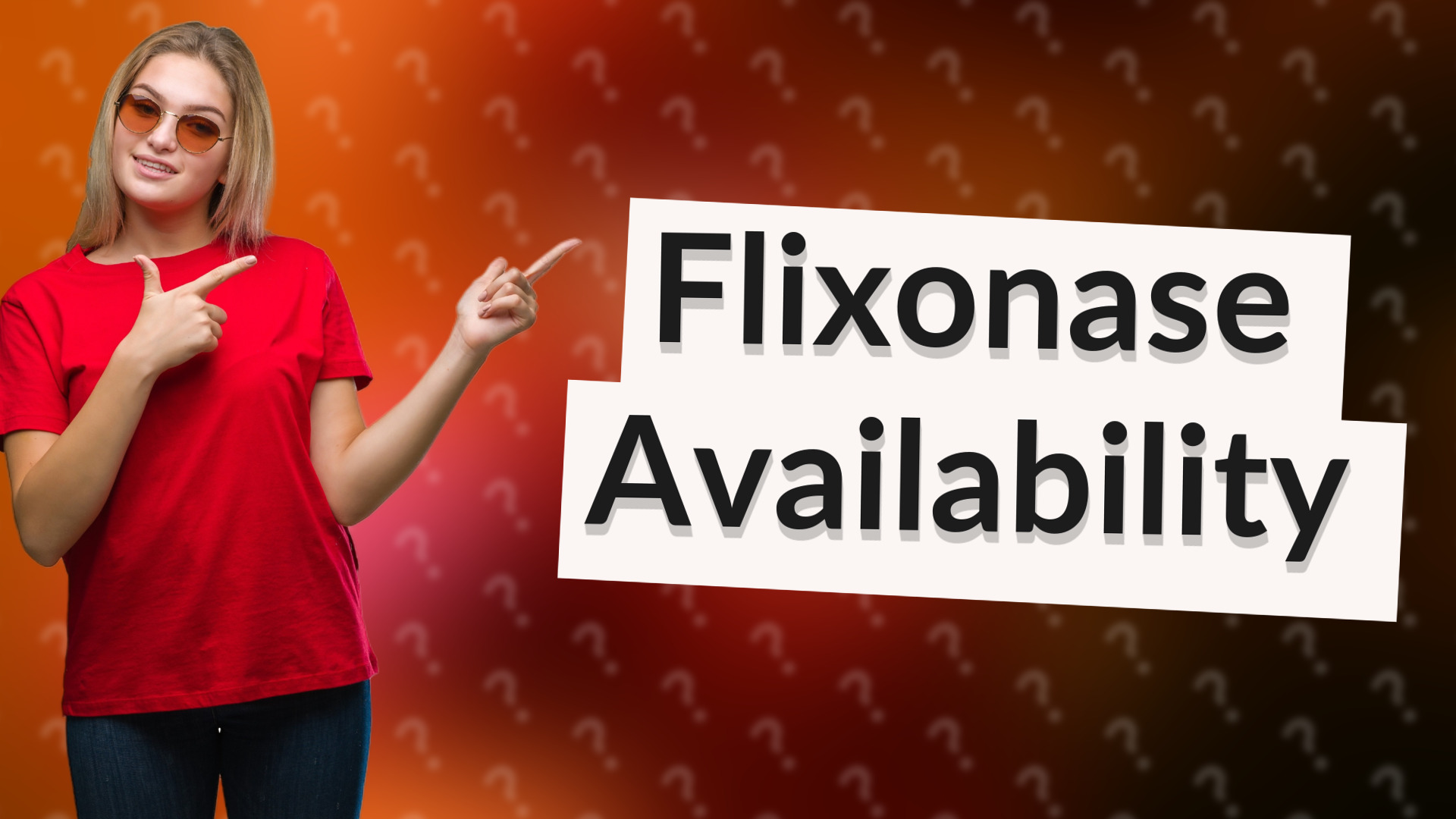 Flixonase Availability