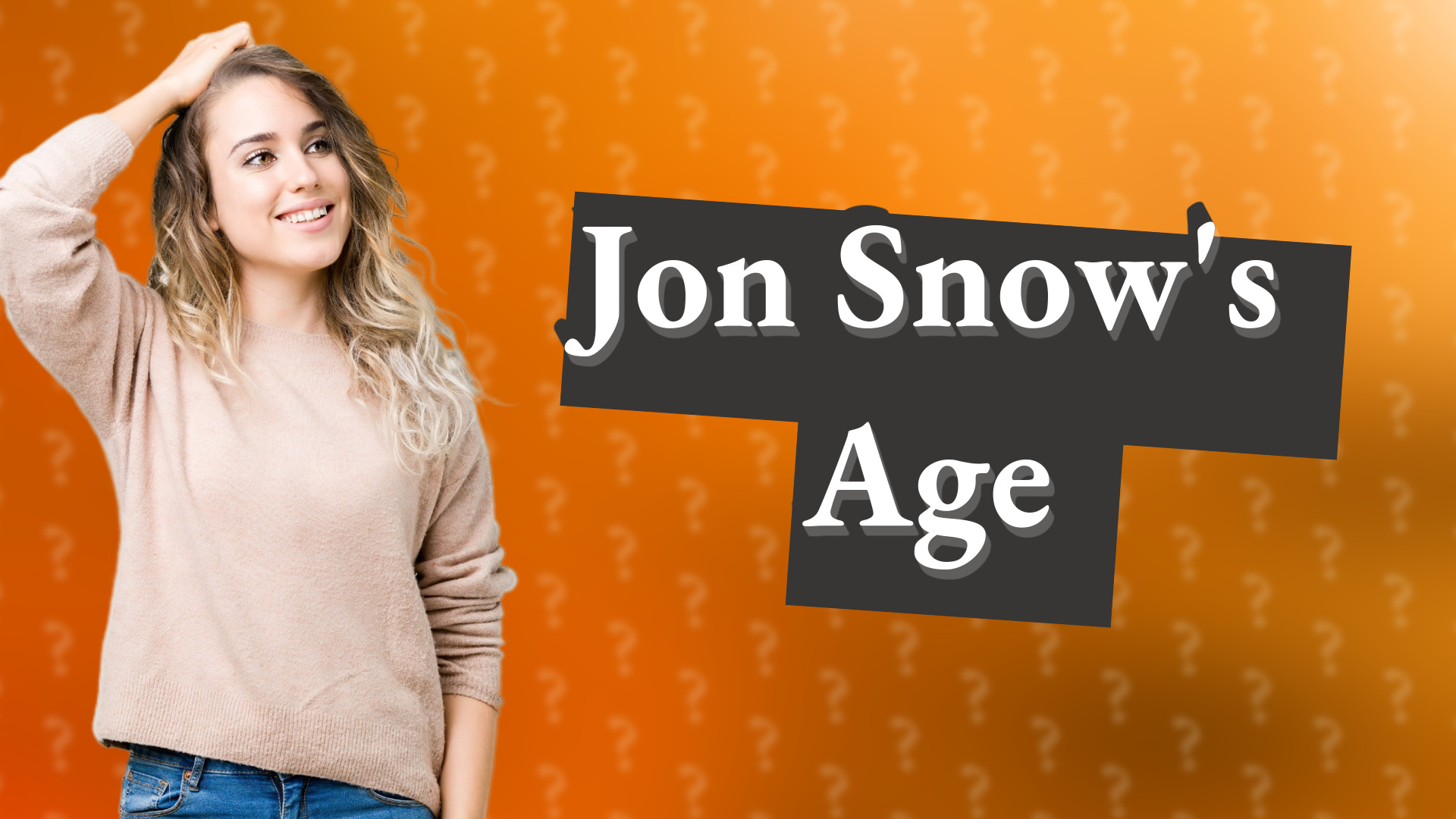 Jon Snow's Age