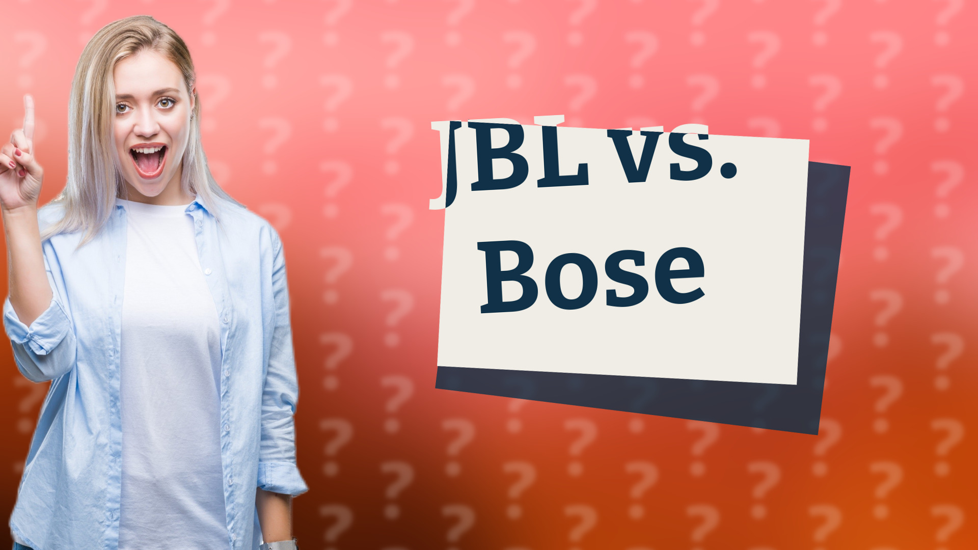JBL vs. Bose