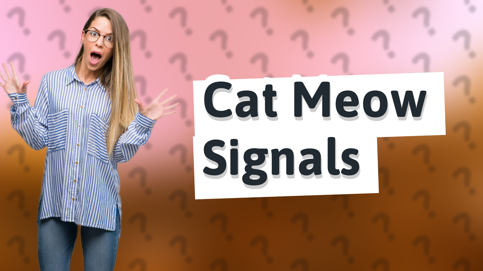 Cat Meow Signals