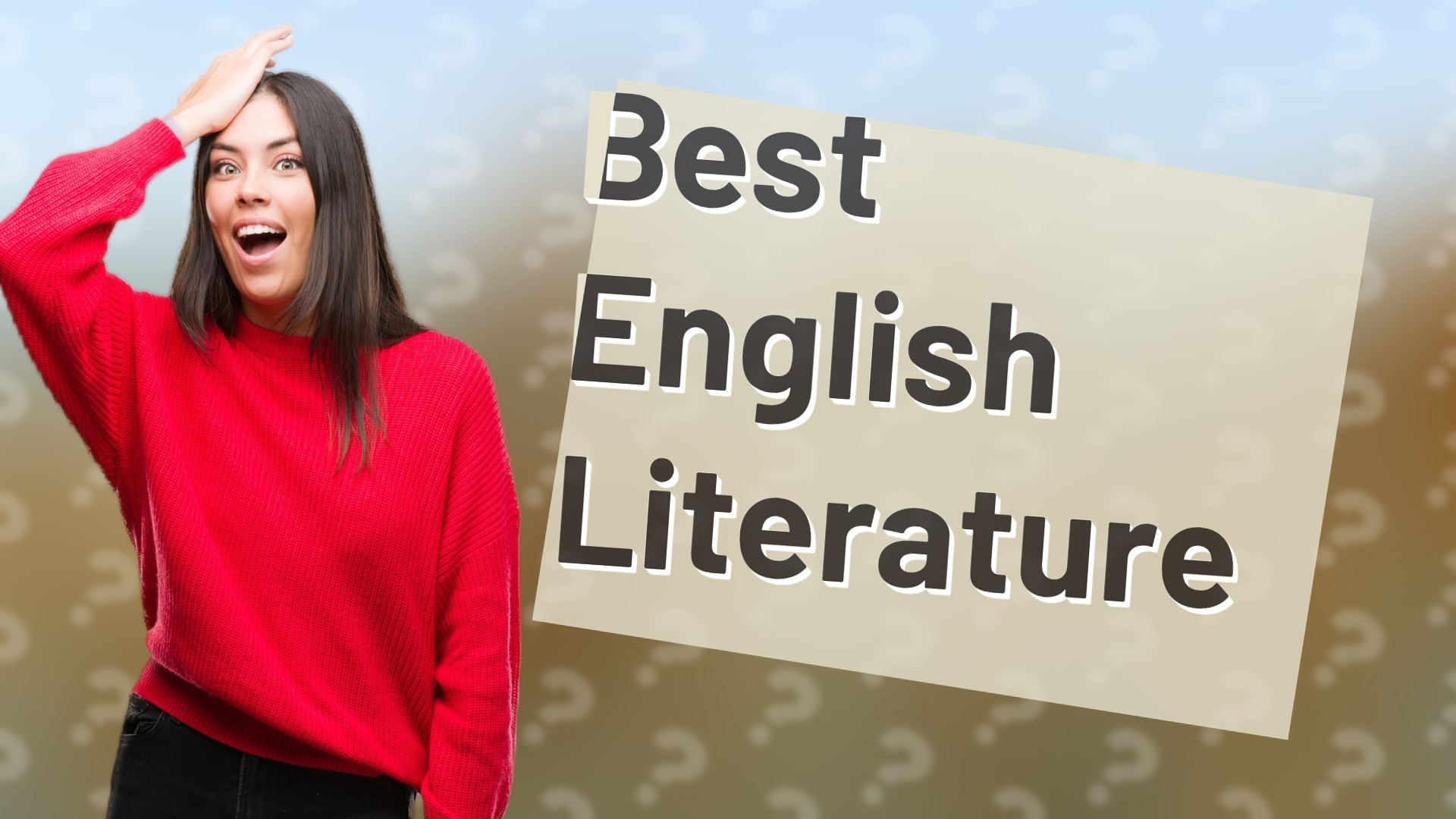 Best English Literature