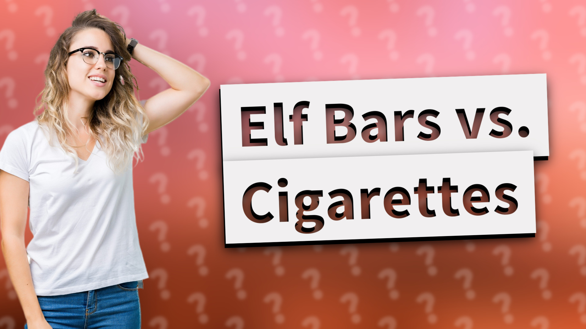 Elf Bars vs. Cigarettes