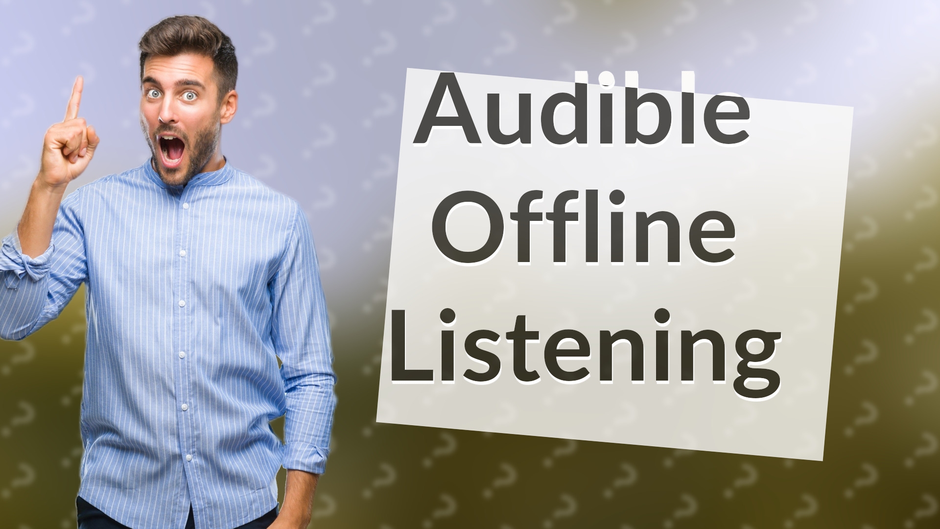 Audible Offline Listening