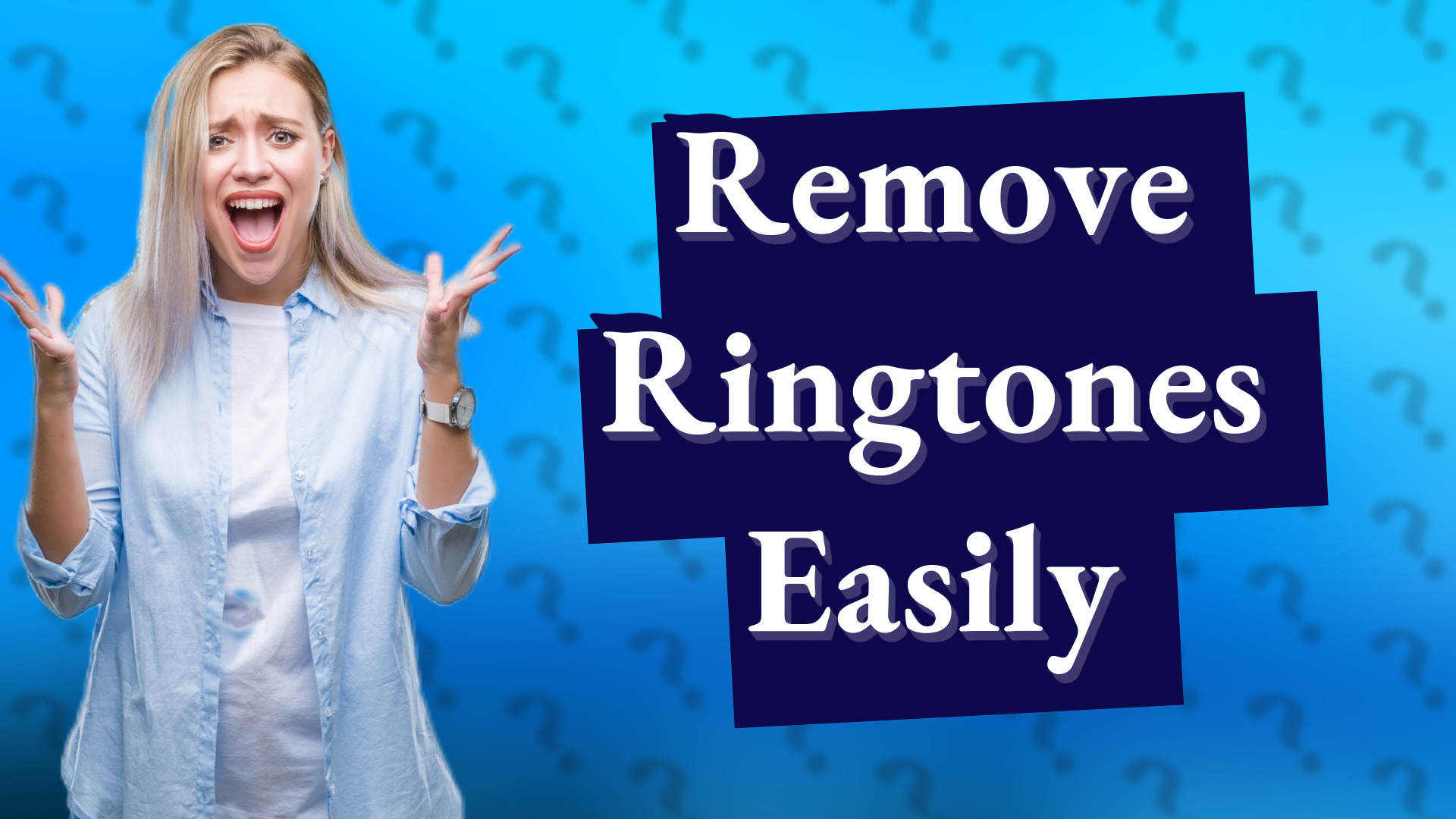 Remove Ringtones Easily