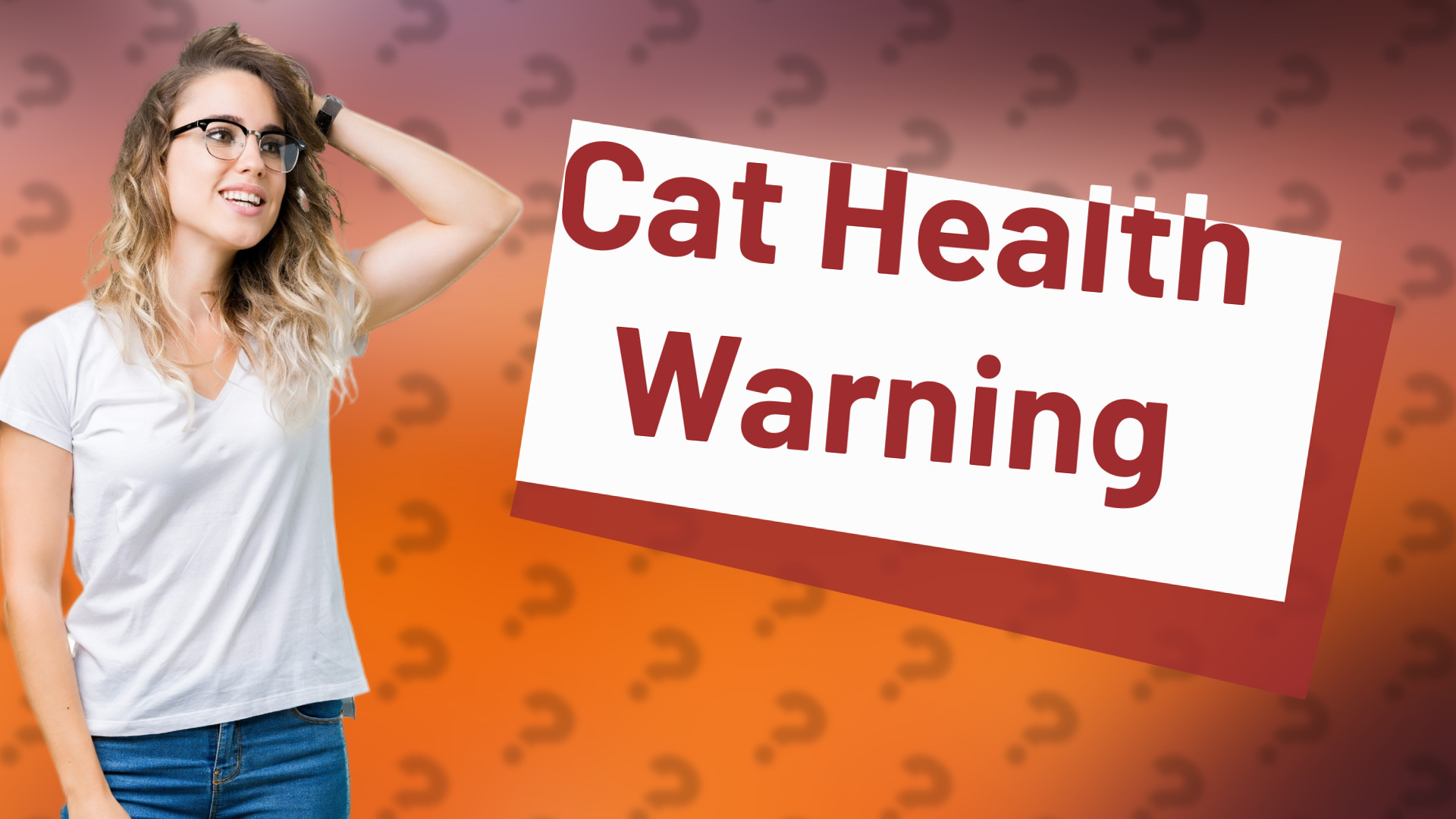 Cat Health Warning