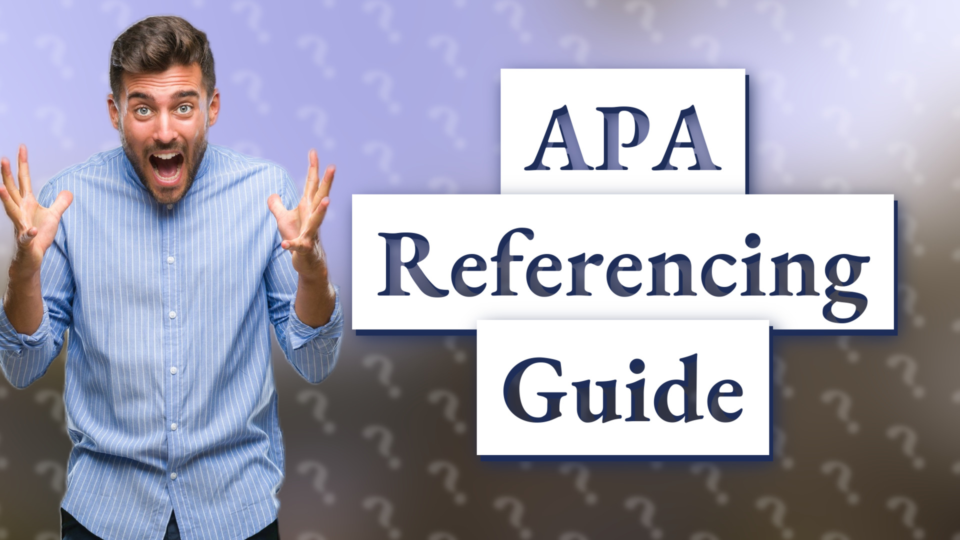 APA Referencing Guide