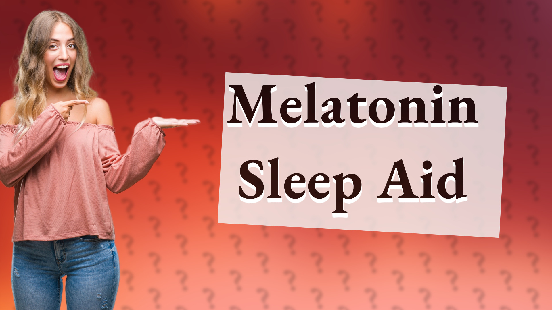 Melatonin Sleep Aid