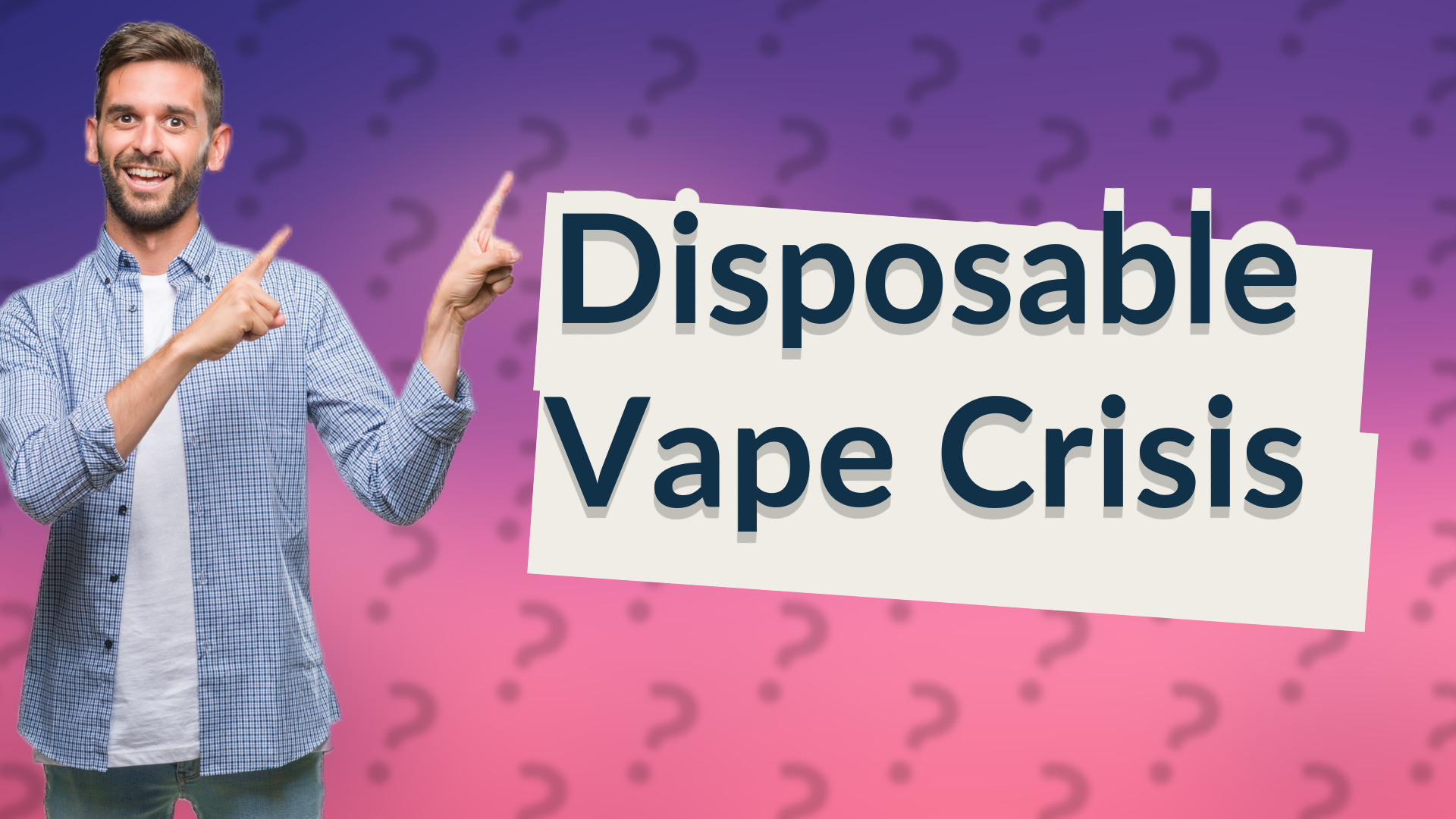 Disposable Vape Crisis
