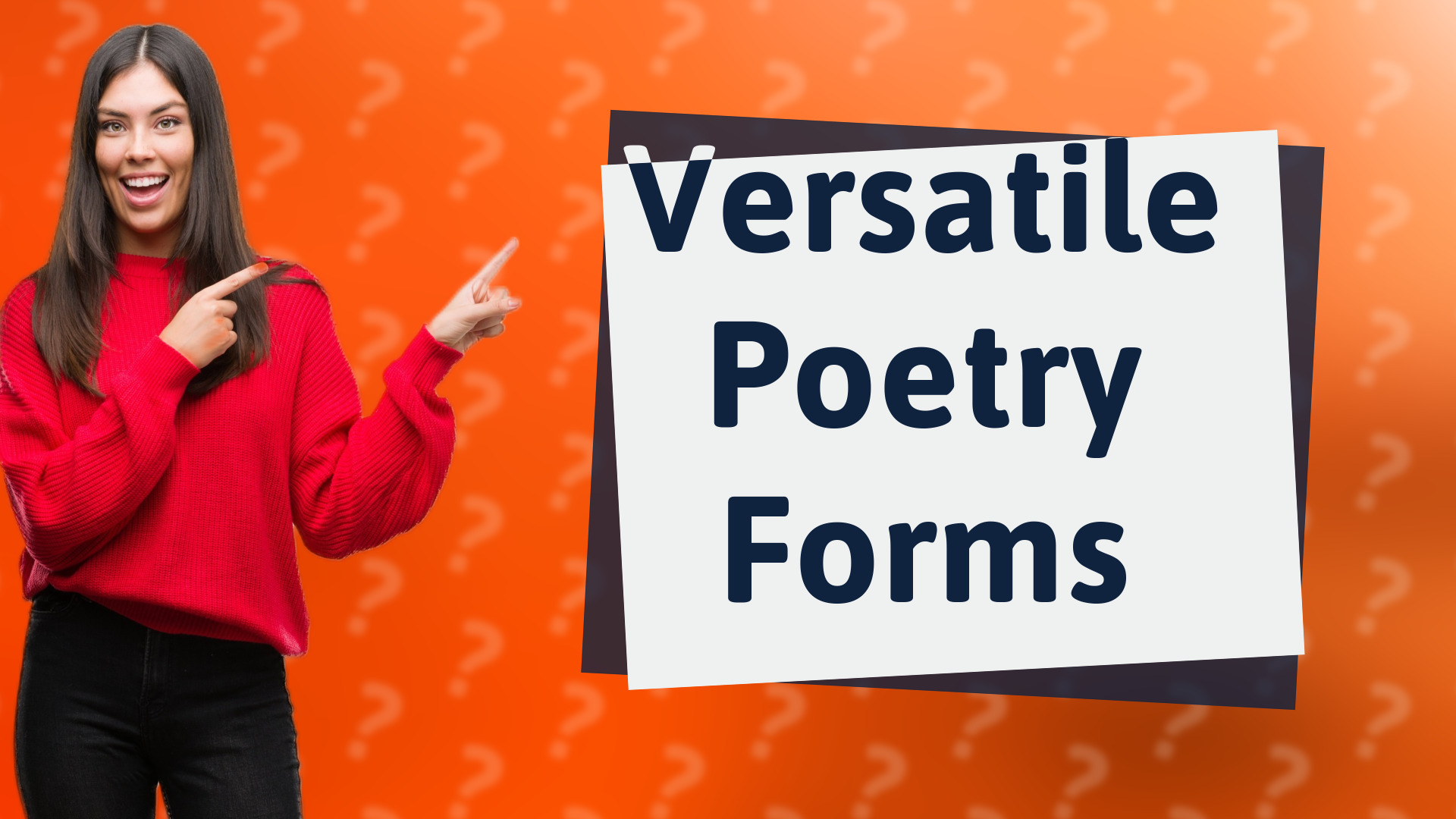 Versatile Poetry Forms