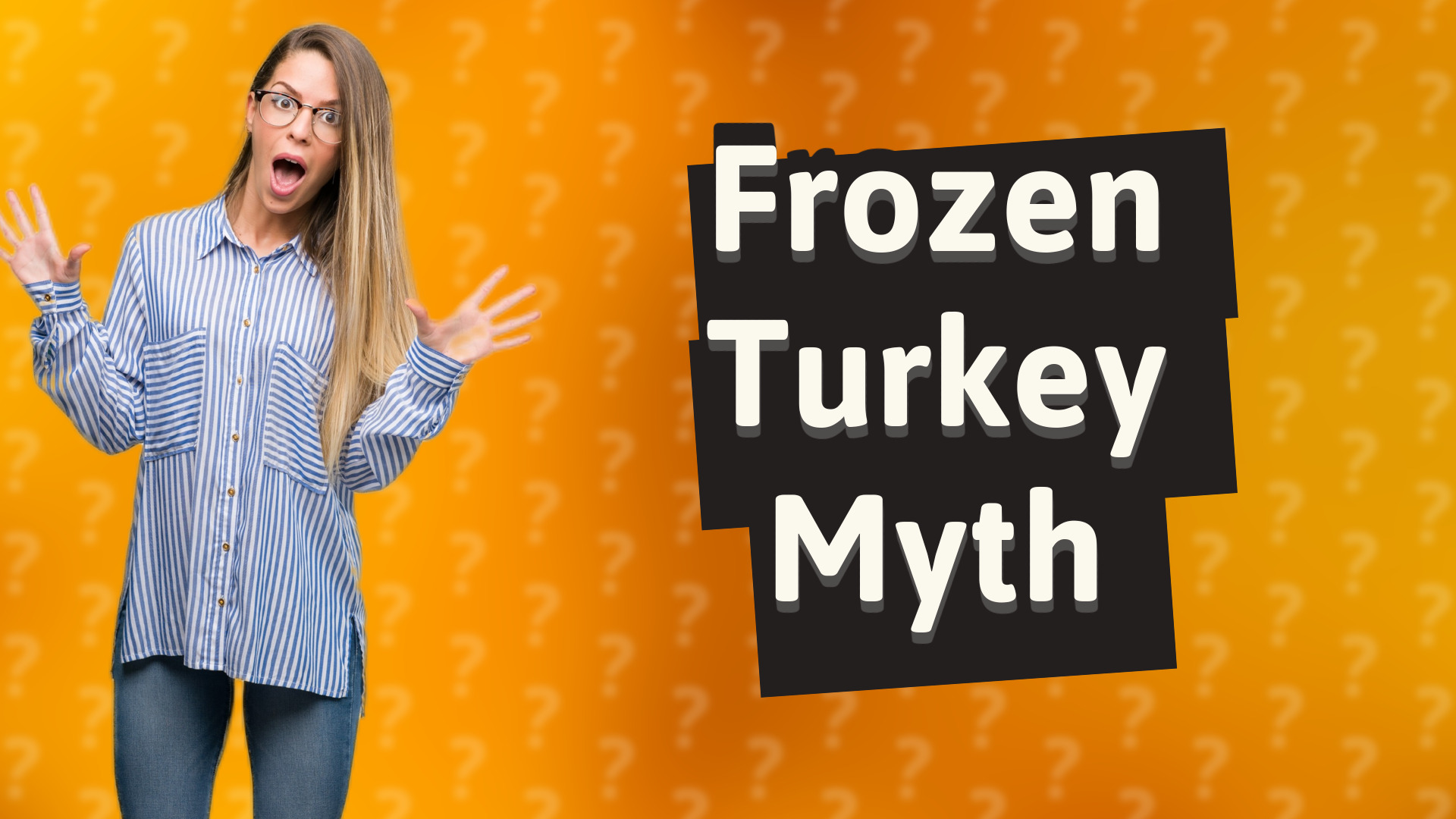 Frozen Turkey Myth