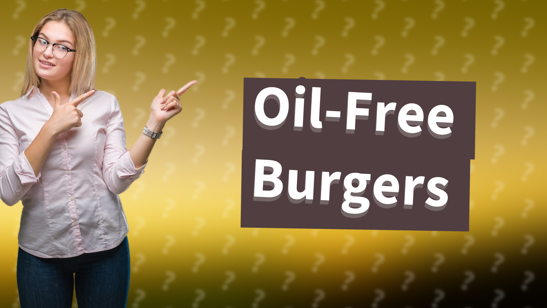 Oil-Free Burgers