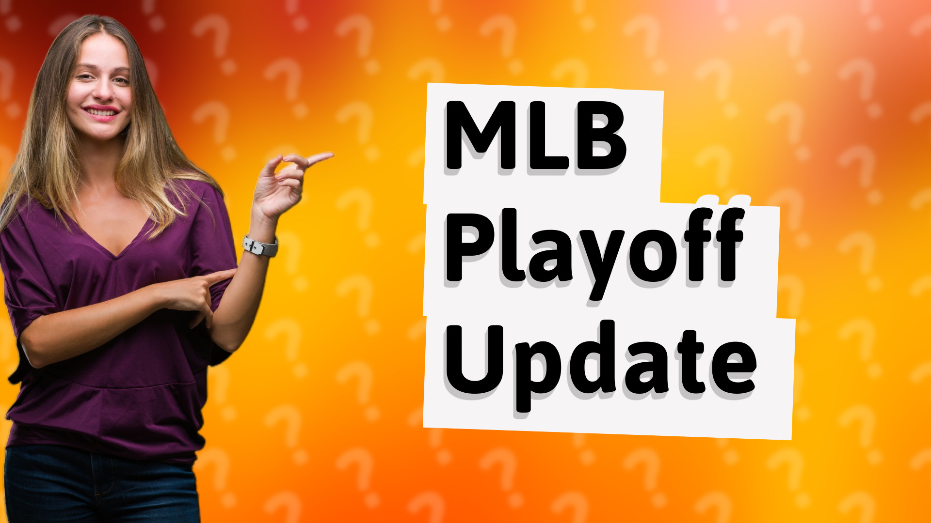 MLB Playoff Update