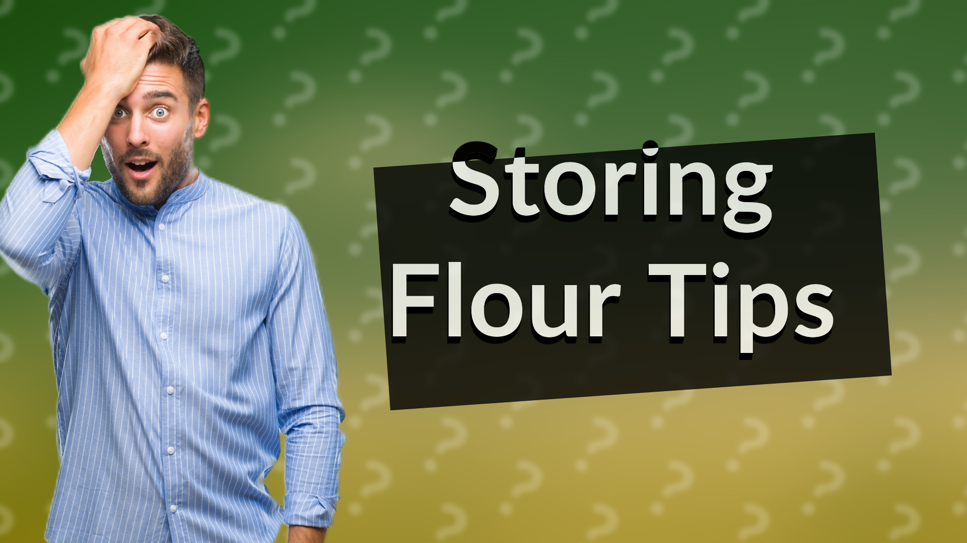 Storing Flour Tips