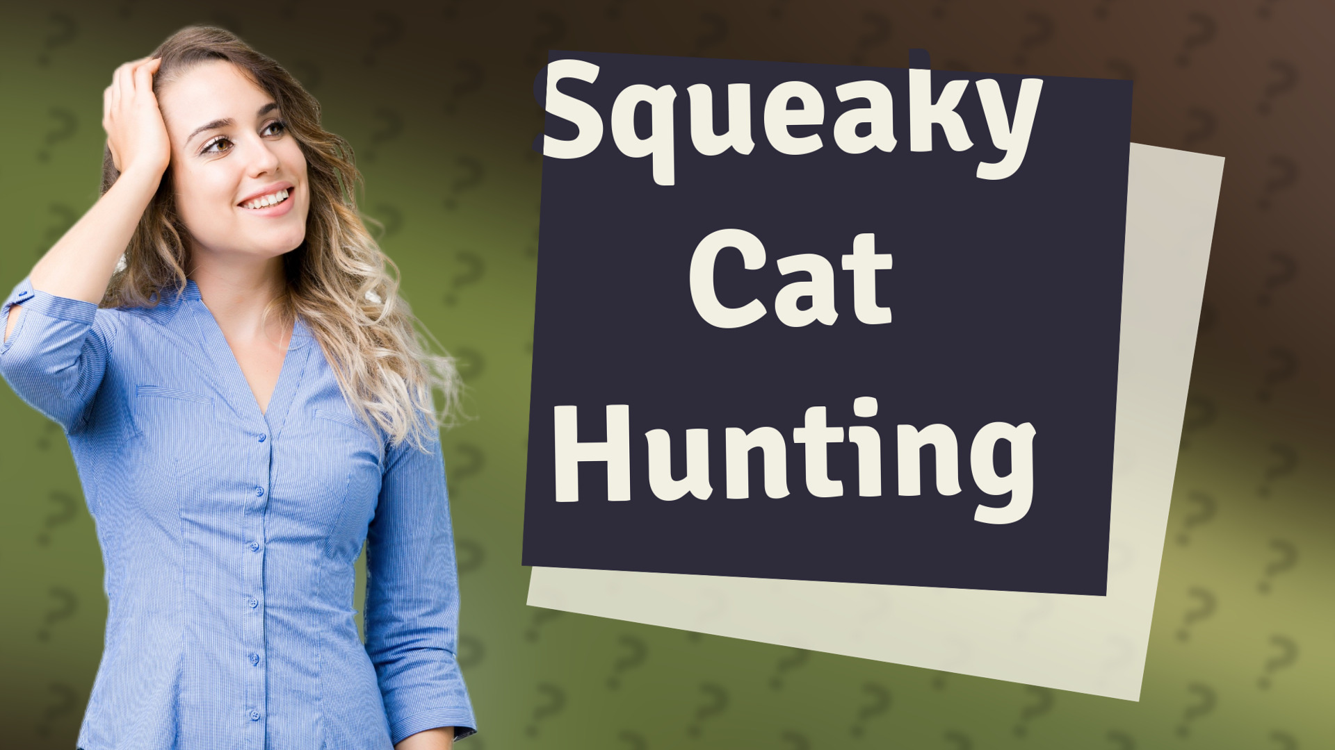 Squeaky Cat Hunting