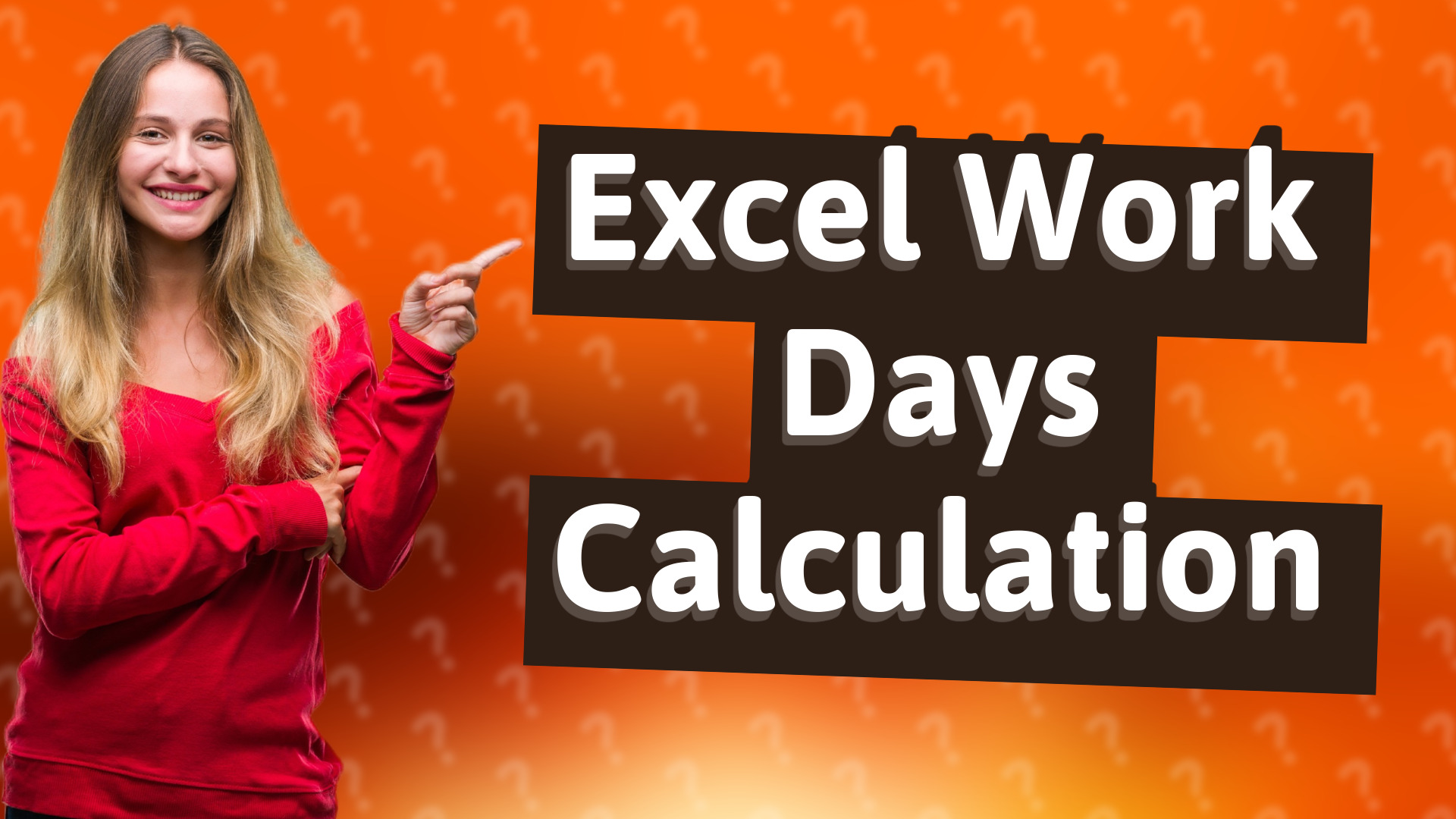 Excel Work Days Calculation