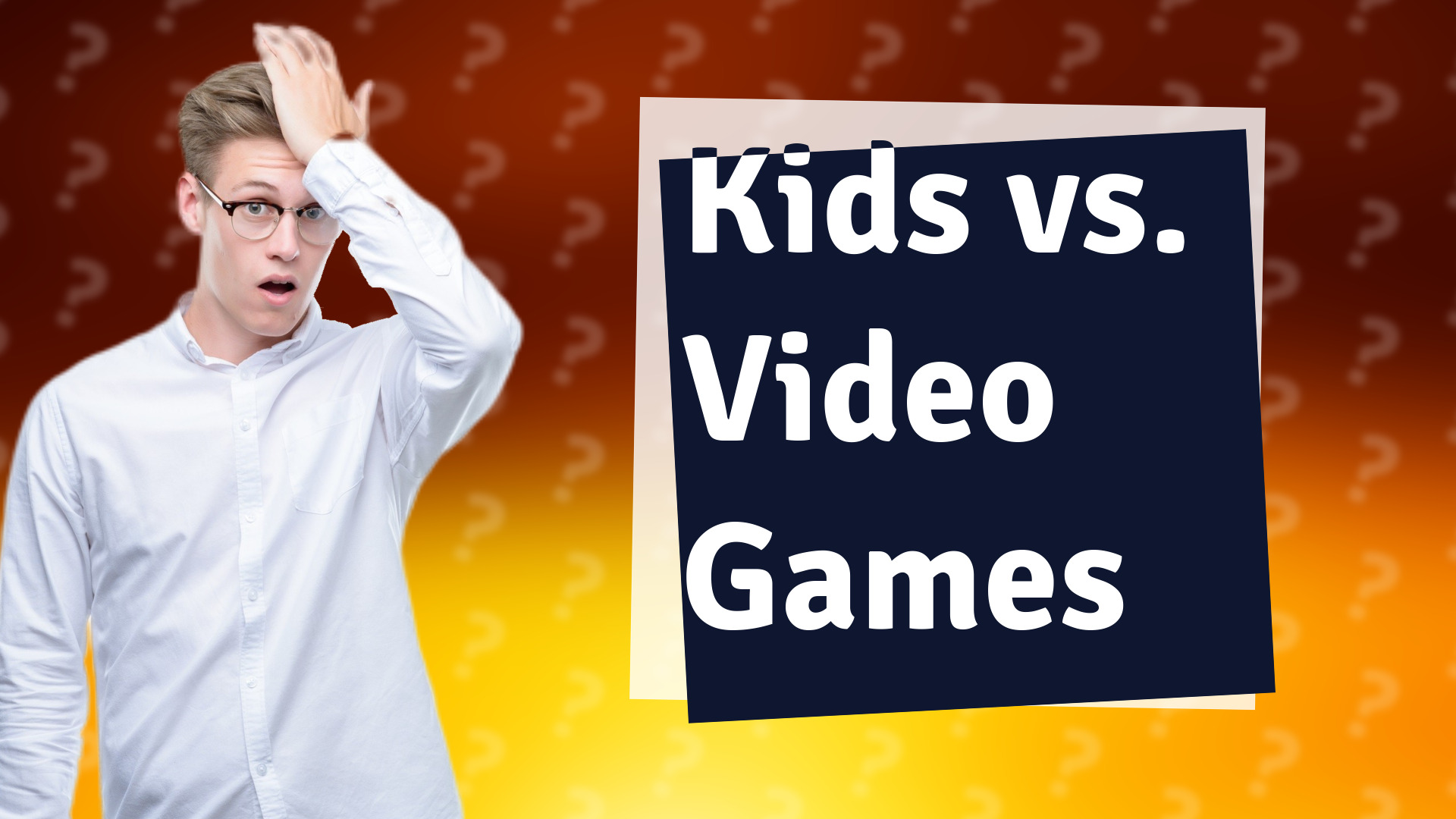 Kids vs. Video Games