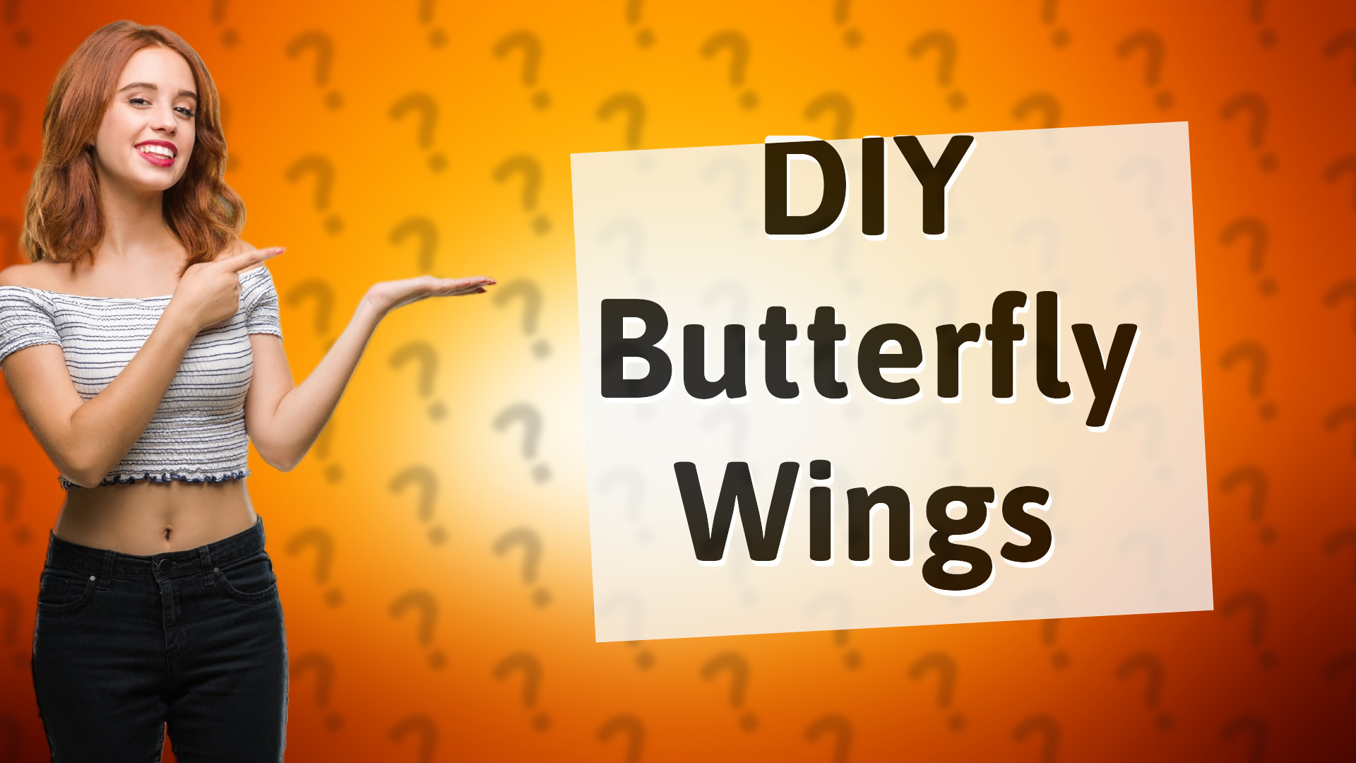 DIY Butterfly Wings