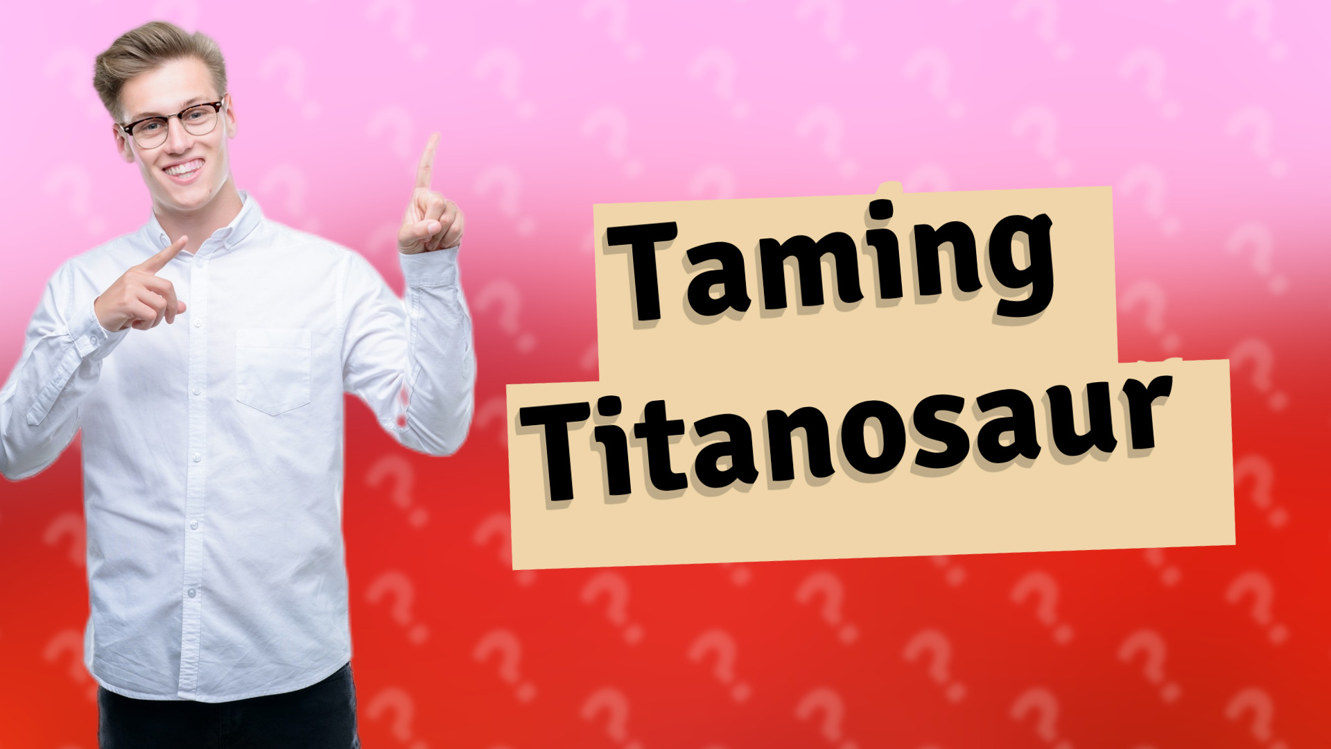 Taming Titanosaur