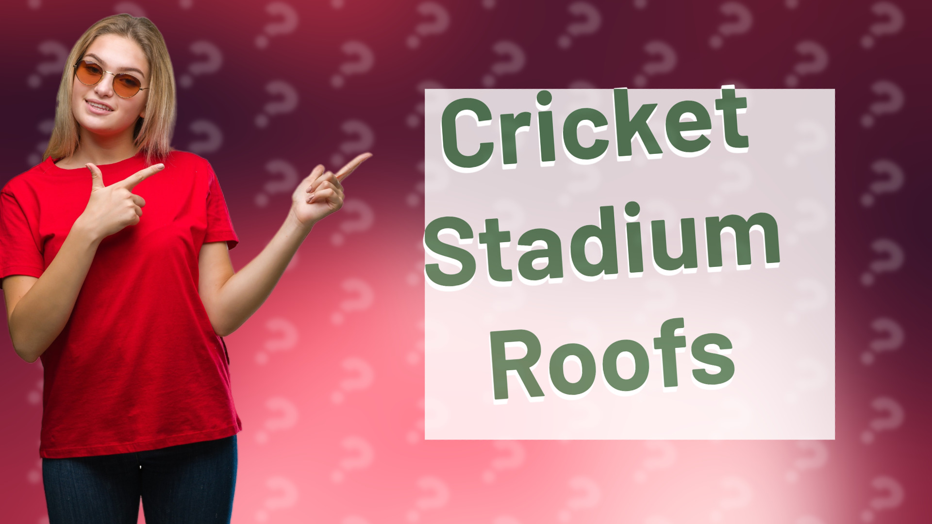Cricket Stadium Roofs