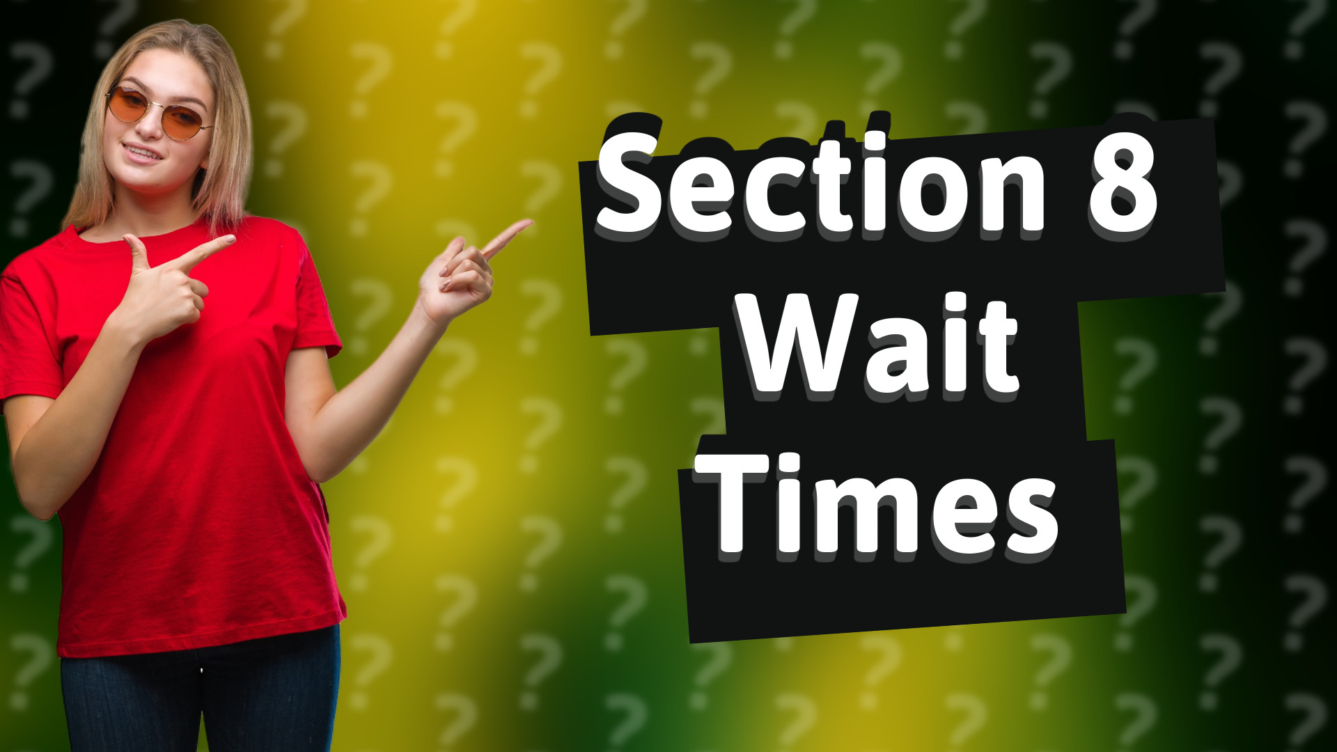 Section 8 Wait Times