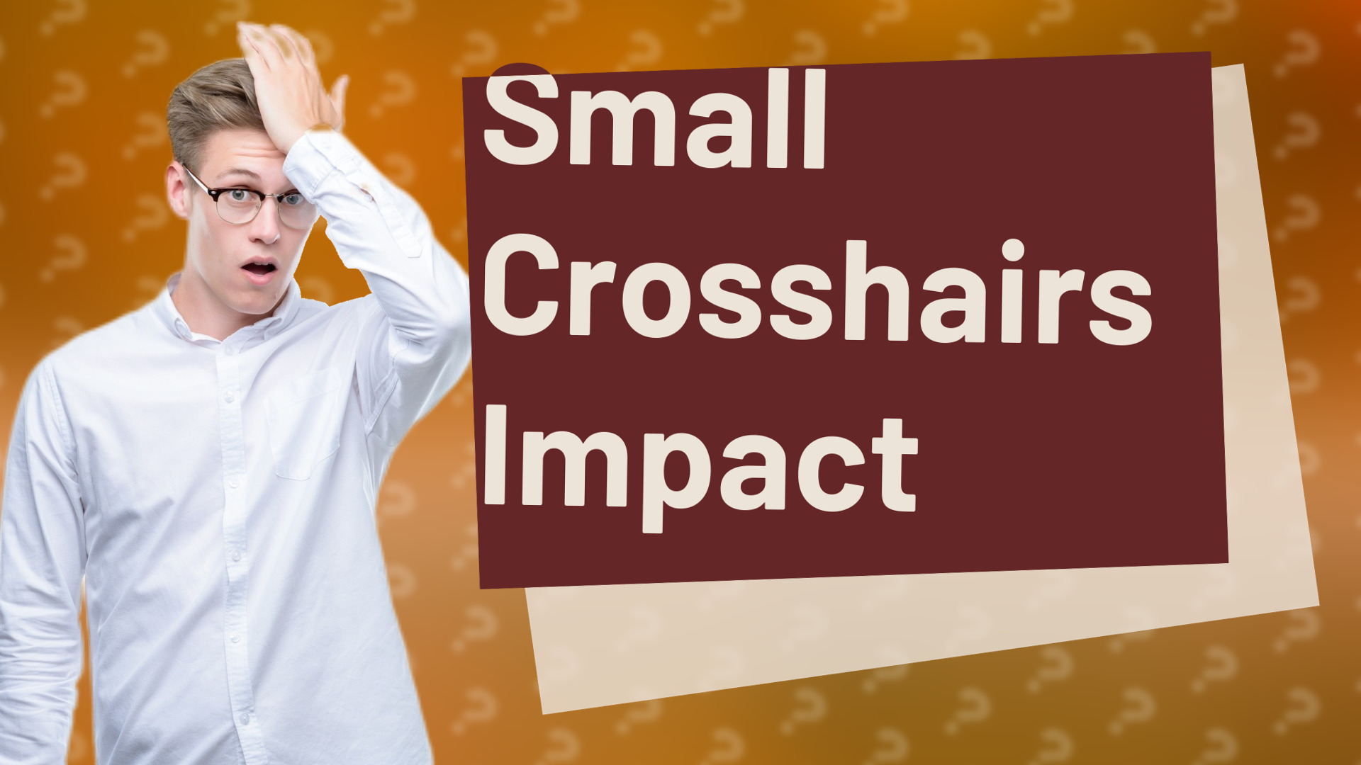 Small Crosshairs Impact