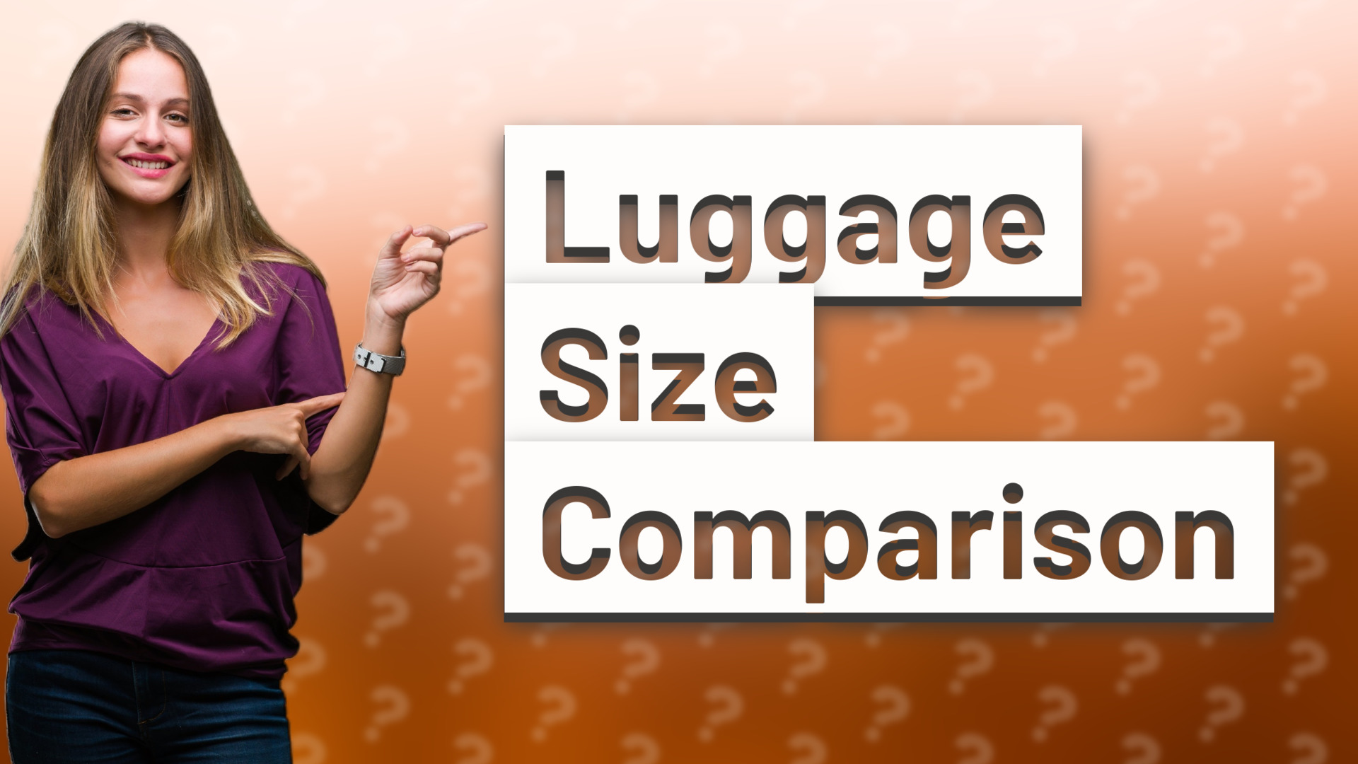 Luggage Size Comparison