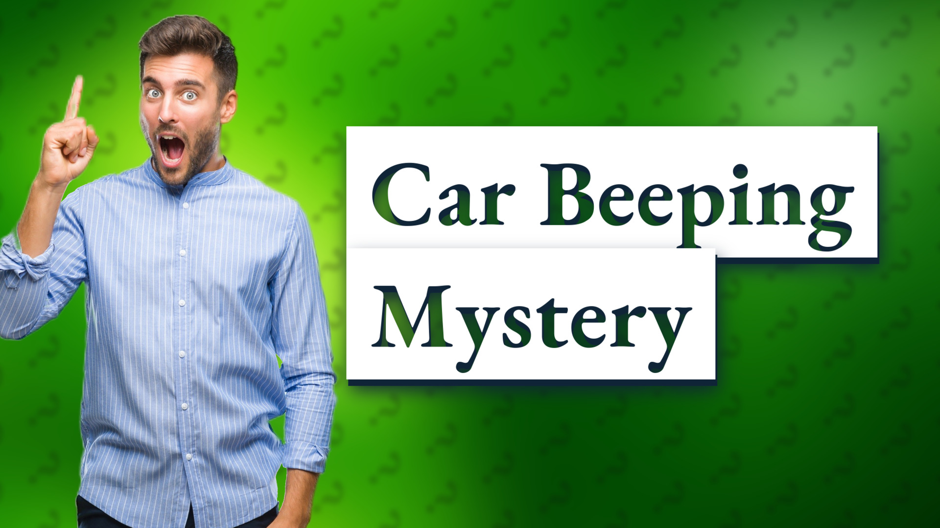Car Beeping Mystery