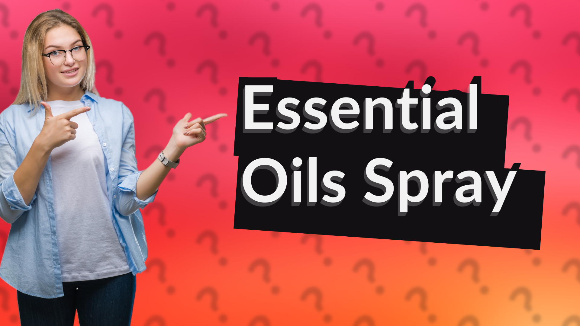 Essential Oils Spray