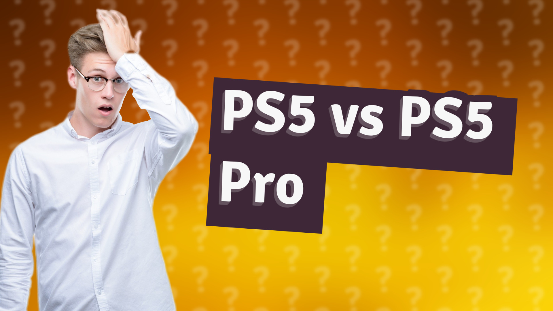 PS5 vs PS5 Pro