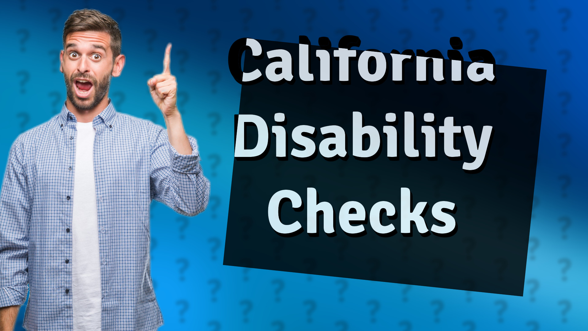 California Disability Checks