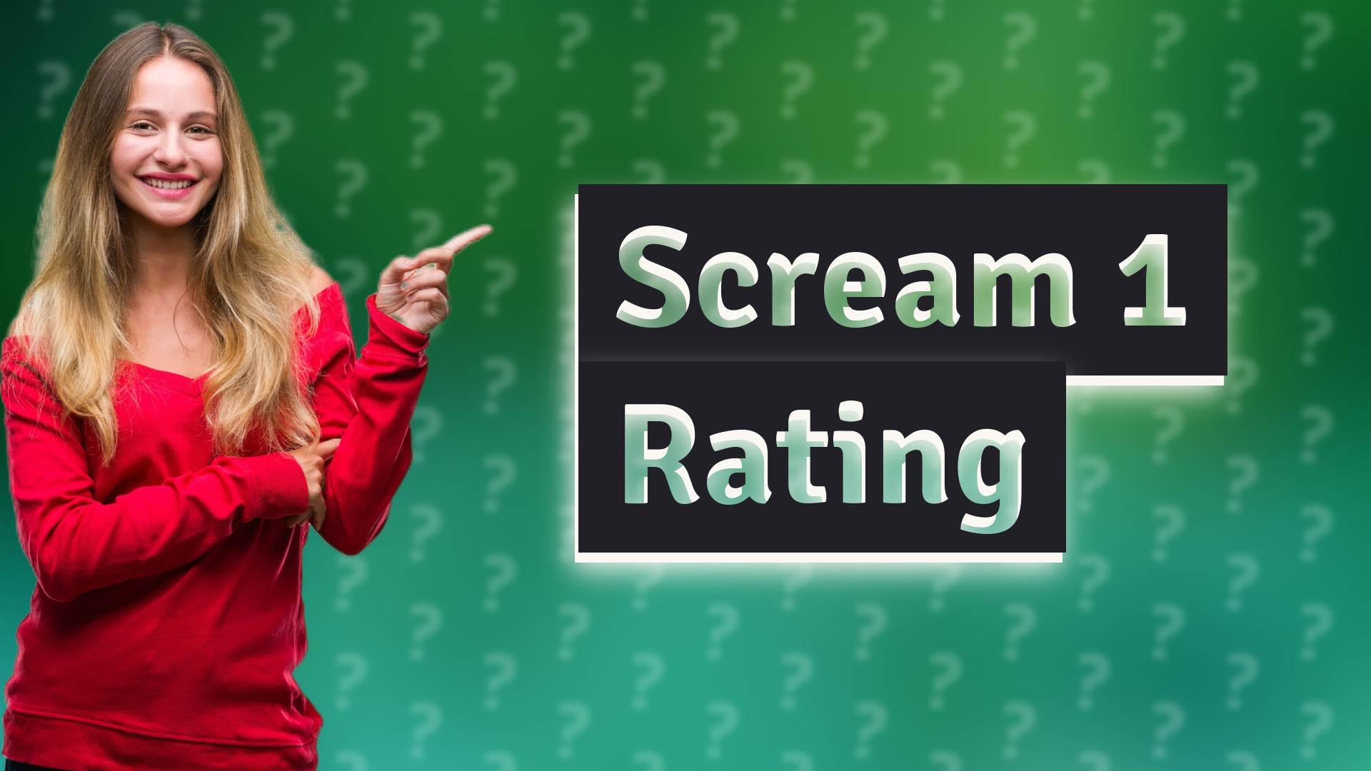 Scream 1 Rating