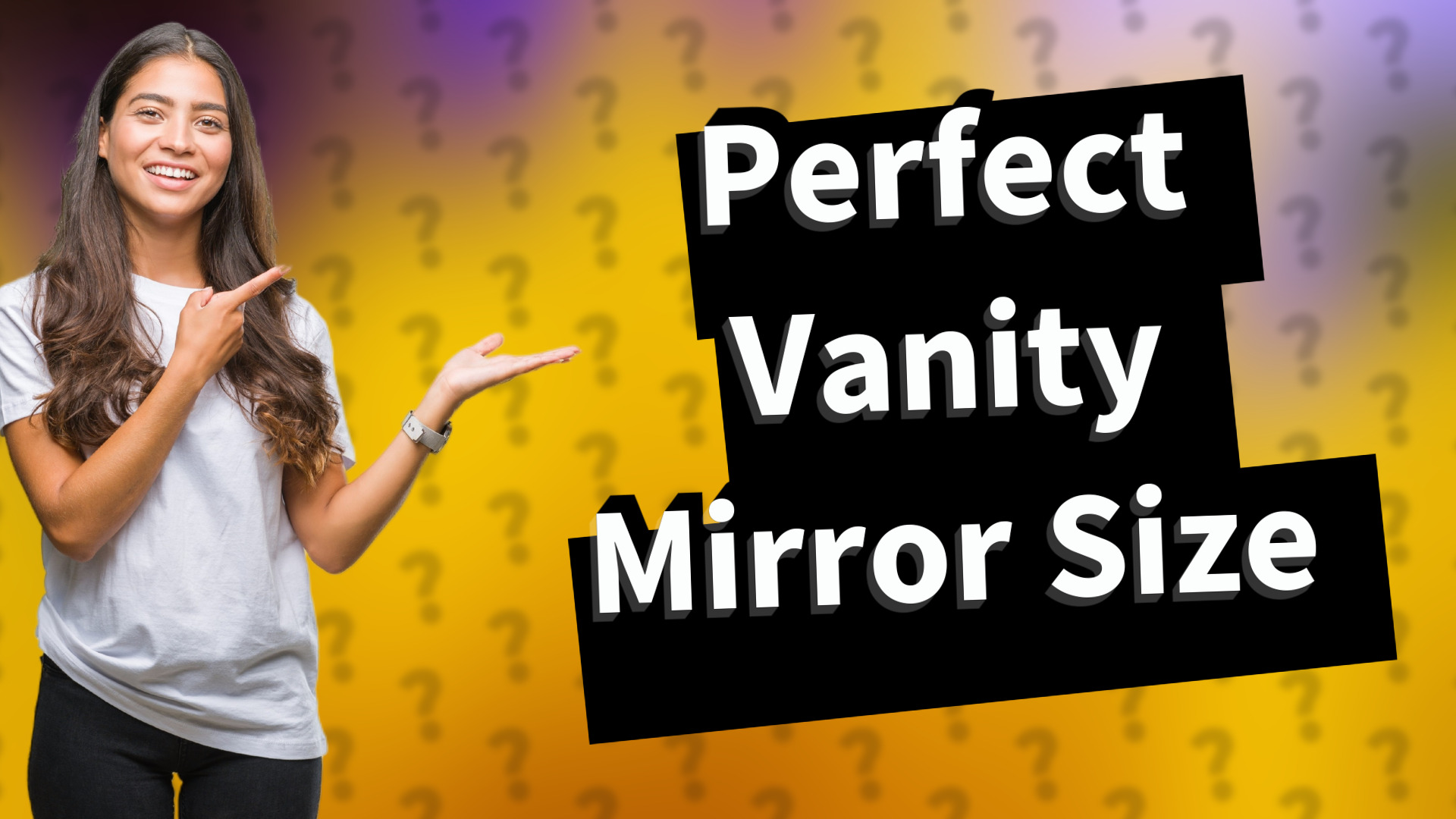 Perfect Vanity Mirror Size