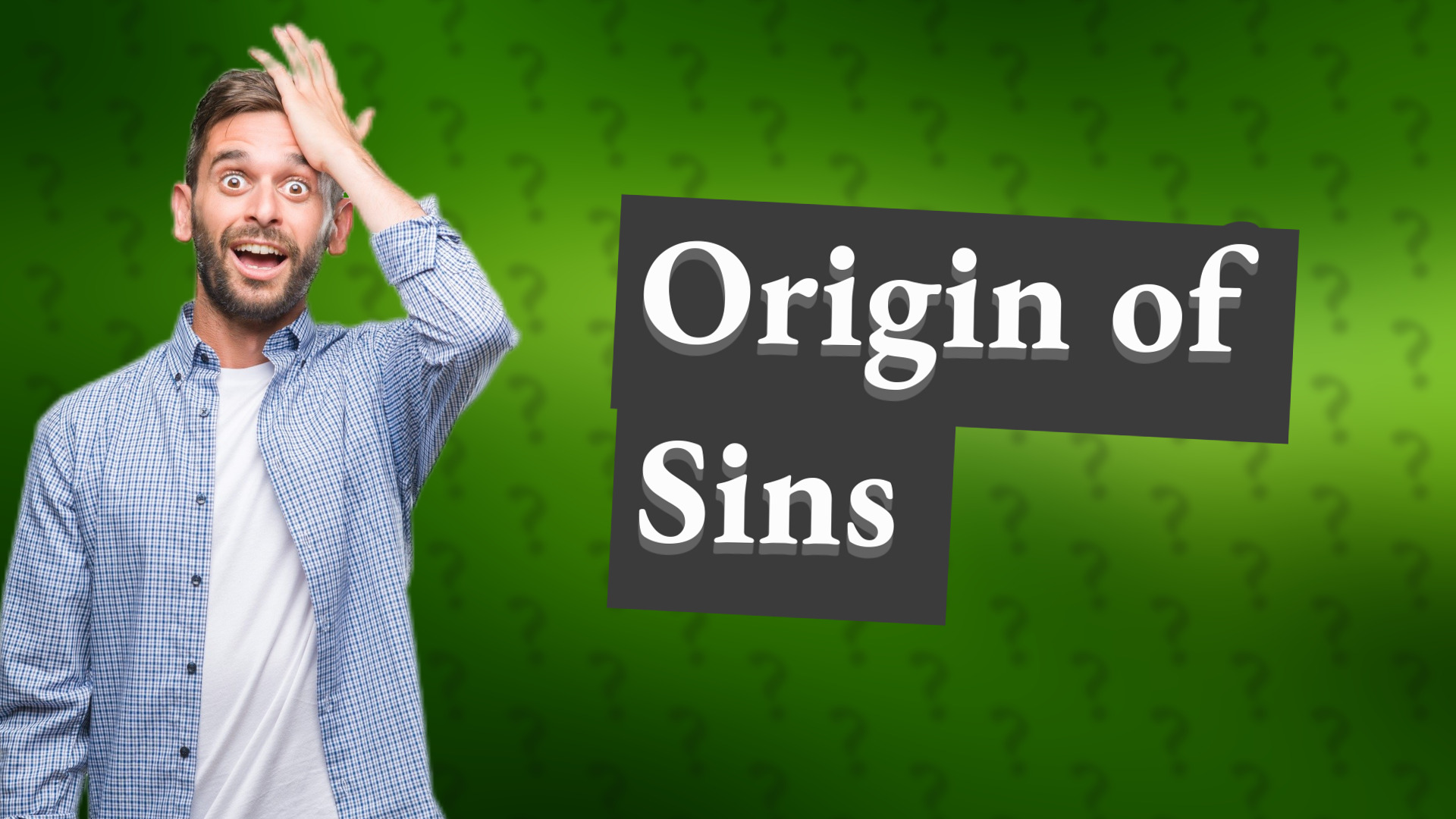 Origin of Sins