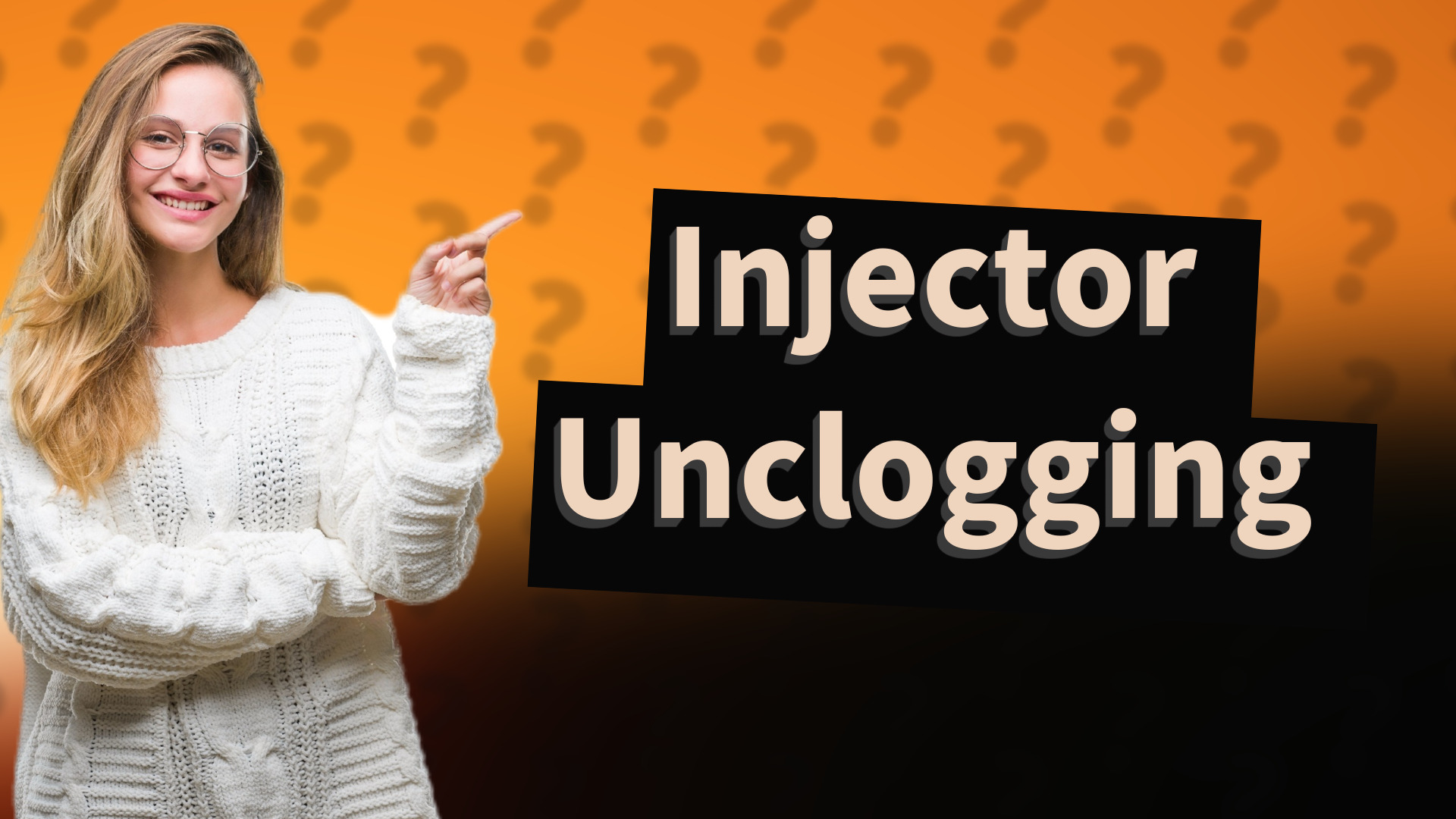 Injector Unclogging