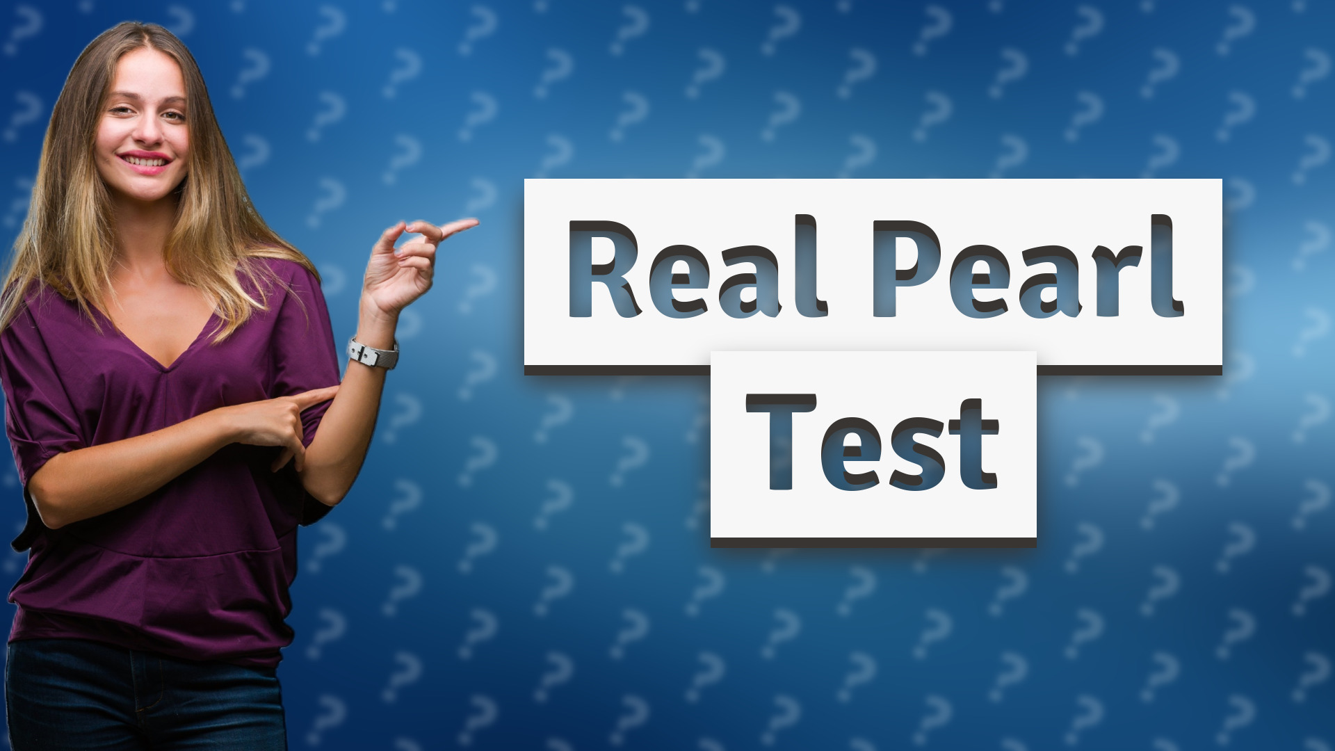 Real Pearl Test